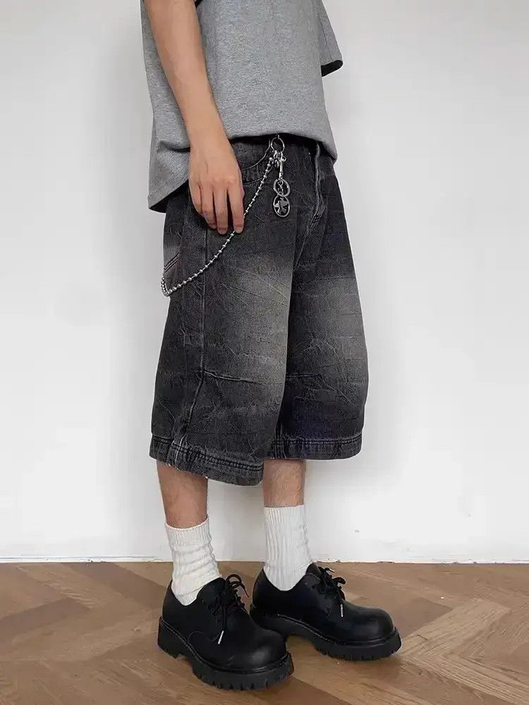 Japanese Brand Loose silhouette straight leg versatile jeans Size US 30 / EU 46 - 3 Thumbnail