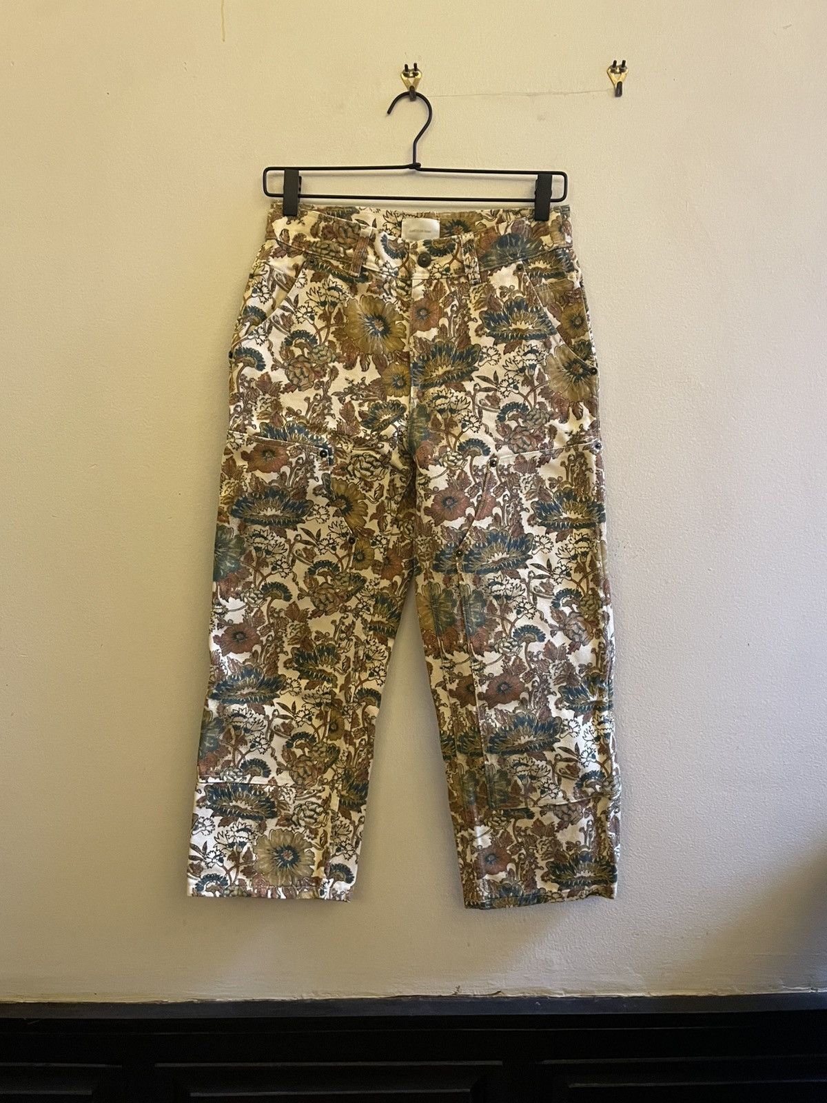 Aime Leon Dore ALD Sun Floral Carpenter Pants in XS Size US 28 / EU 44 - 1 Thumbnail