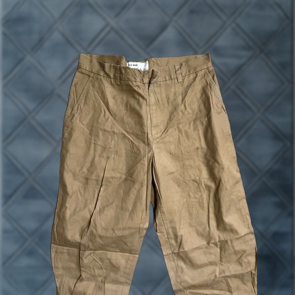 Old Navy Old Navy Khakis Brown Pants Mens Regular 32x32 Flat Front Casual Workwear Size US 32 / EU 48 - 1 Thumbnail