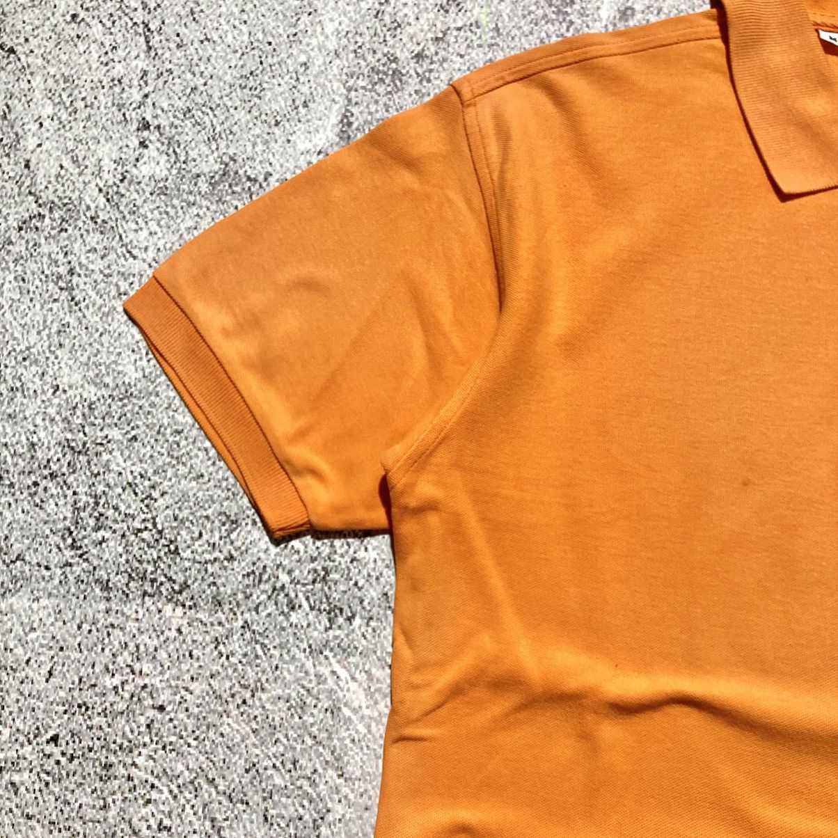 Missoni 1990s Vintage Missoni Sport Spellout Logo Polo Tshirt Orange Size US L / EU 52-54 / 3 - 5 Thumbnail
