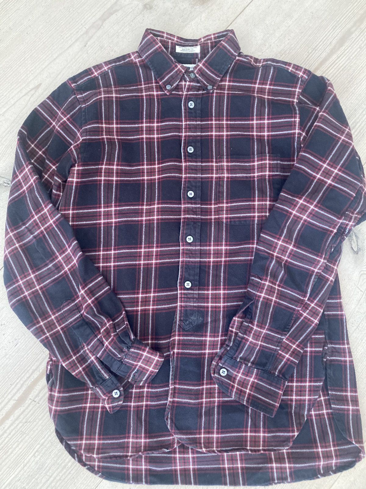 Engineered Garments 19 century BD flannel check Size US M / EU 48-50 / 2 - 2 Thumbnail