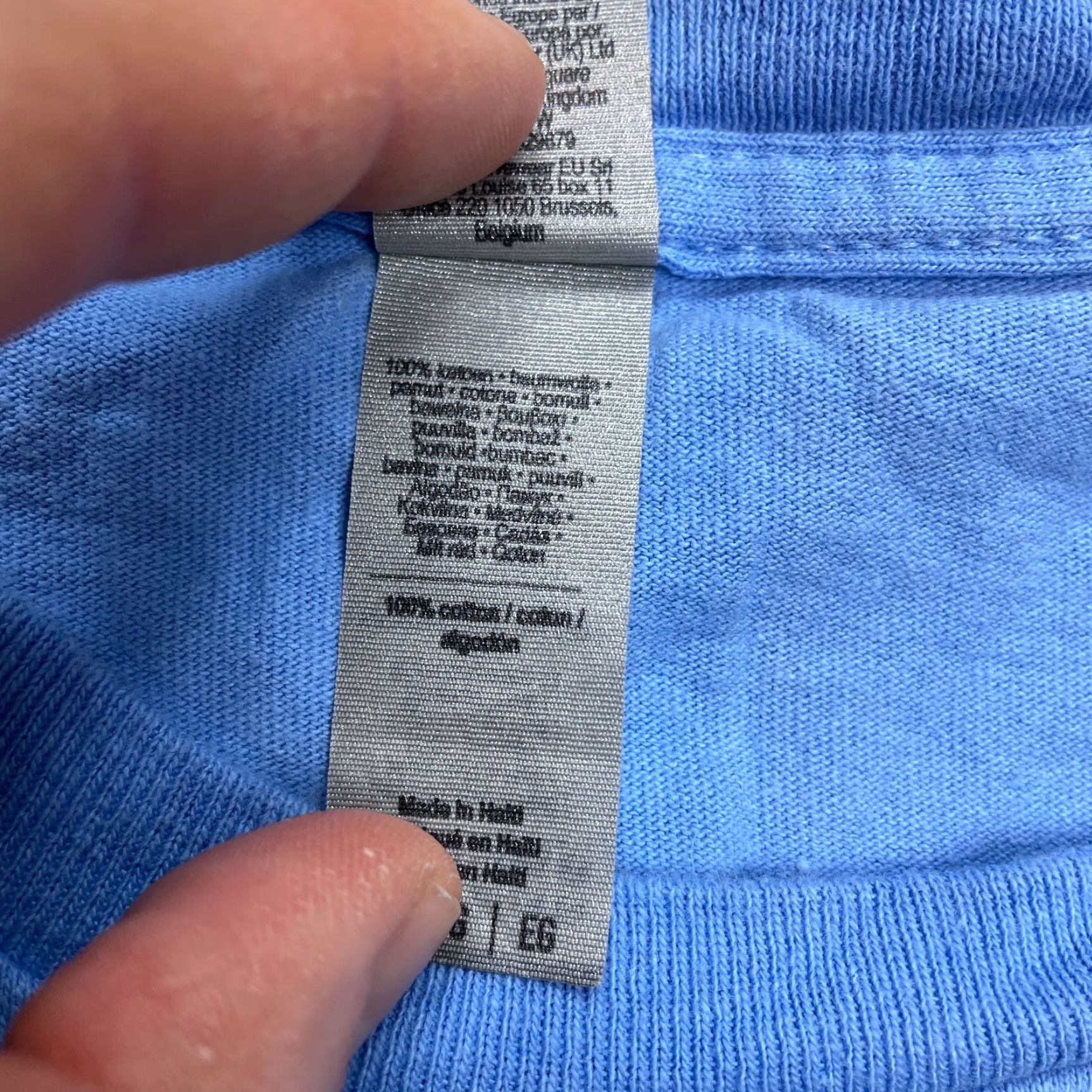 Gildan Gildan Ultra Cotton Shirt Adult XL Light Blue Dixie United Methodist Graphic Tee T-Shirt Crew Neck Short Sleeve Mens Size US XL / EU 56 / 4 - 5 Thumbnail