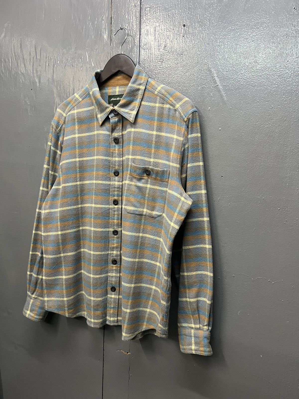 Eddie Bauer × Vintage Eddie Bauer Flannel Shirt Size US L / EU 52-54 / 3 - 2 Thumbnail
