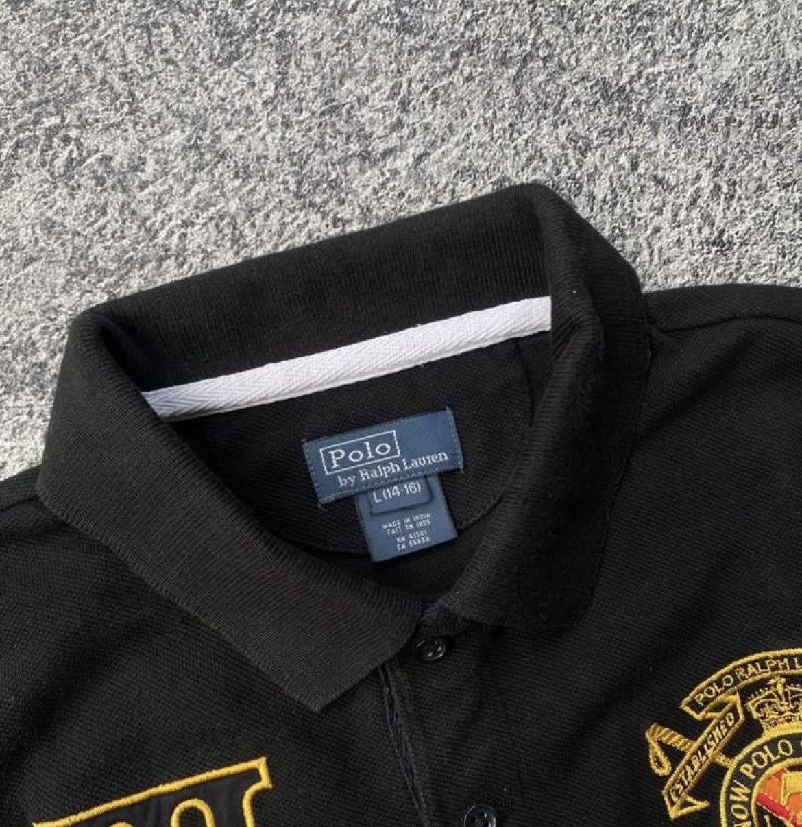 Polo Ralph Lauren × Ralph Lauren × Rugby Ralph Lauren Polo Ralph Lauren Chief Keef #3 Polos L Boy Size US L / EU 52-54 / 3 - 3 Thumbnail