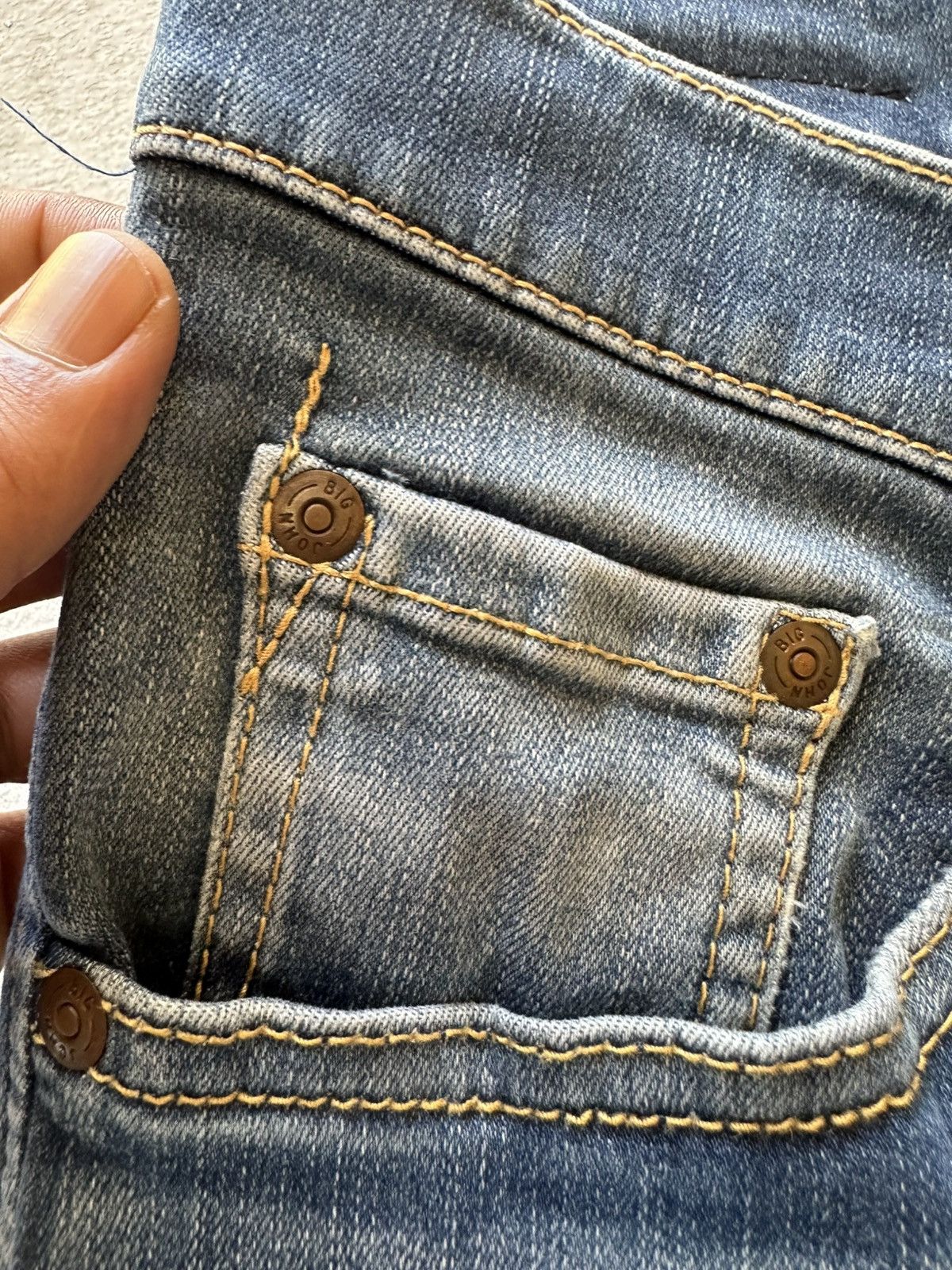 Big John OFFERS ACCEPT 🩸🩸 BIG JOHN Japanese Brand Denim Pants Size US 32 / EU 48 - 4 Thumbnail