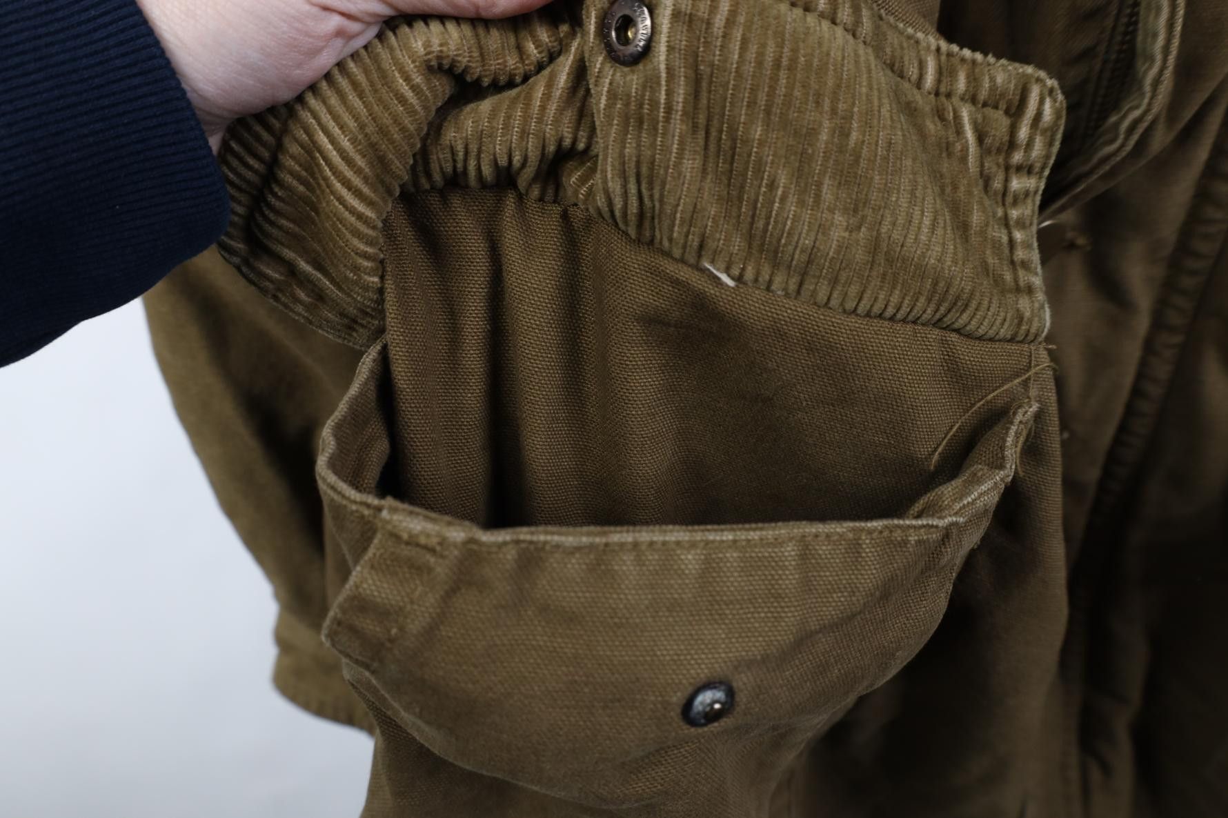 Vintage Vintage 90s Streetwear Lined Hooded Canvas Chore Jacket Size US XL / EU 56 / 4 - 7 Thumbnail