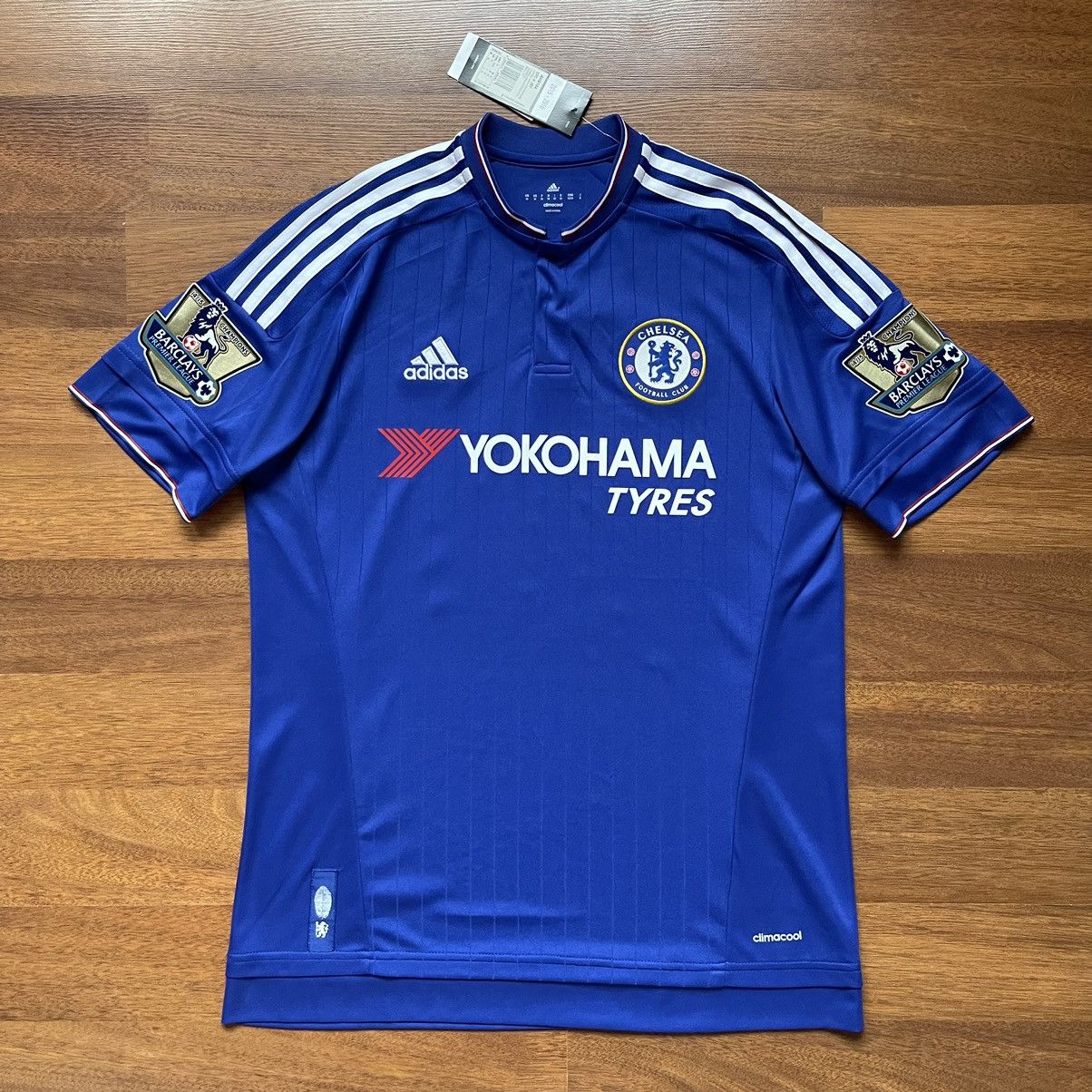 Adidas CHELSEA ADIDAS 2014/2015 FOOTBALL HOME JERSEY #10 HAZARD Size US M / EU 48-50 / 2 - 2 Thumbnail
