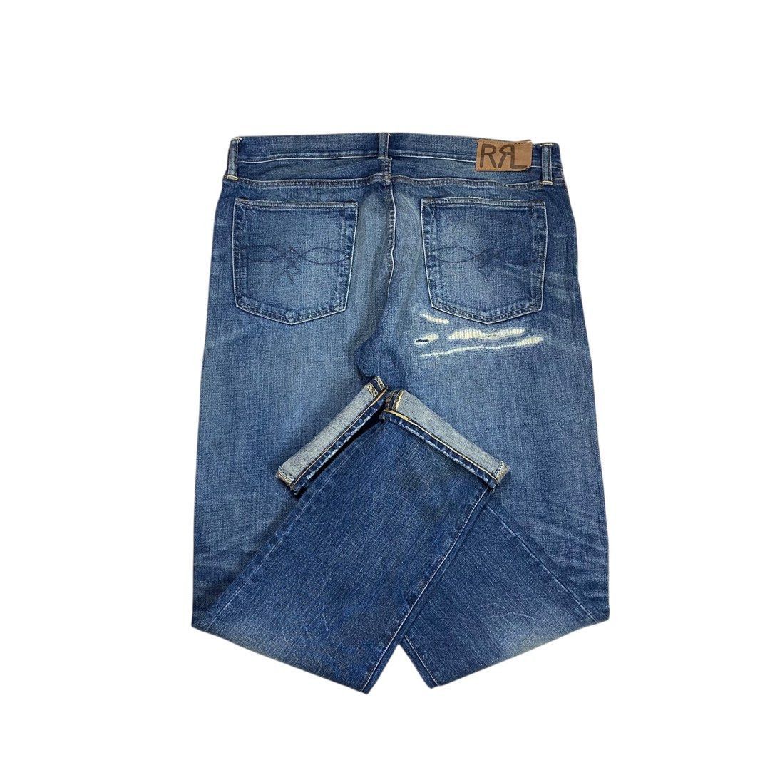 RRL Ralph Lauren Vintage double RL denim Size US 35 - 3 Thumbnail