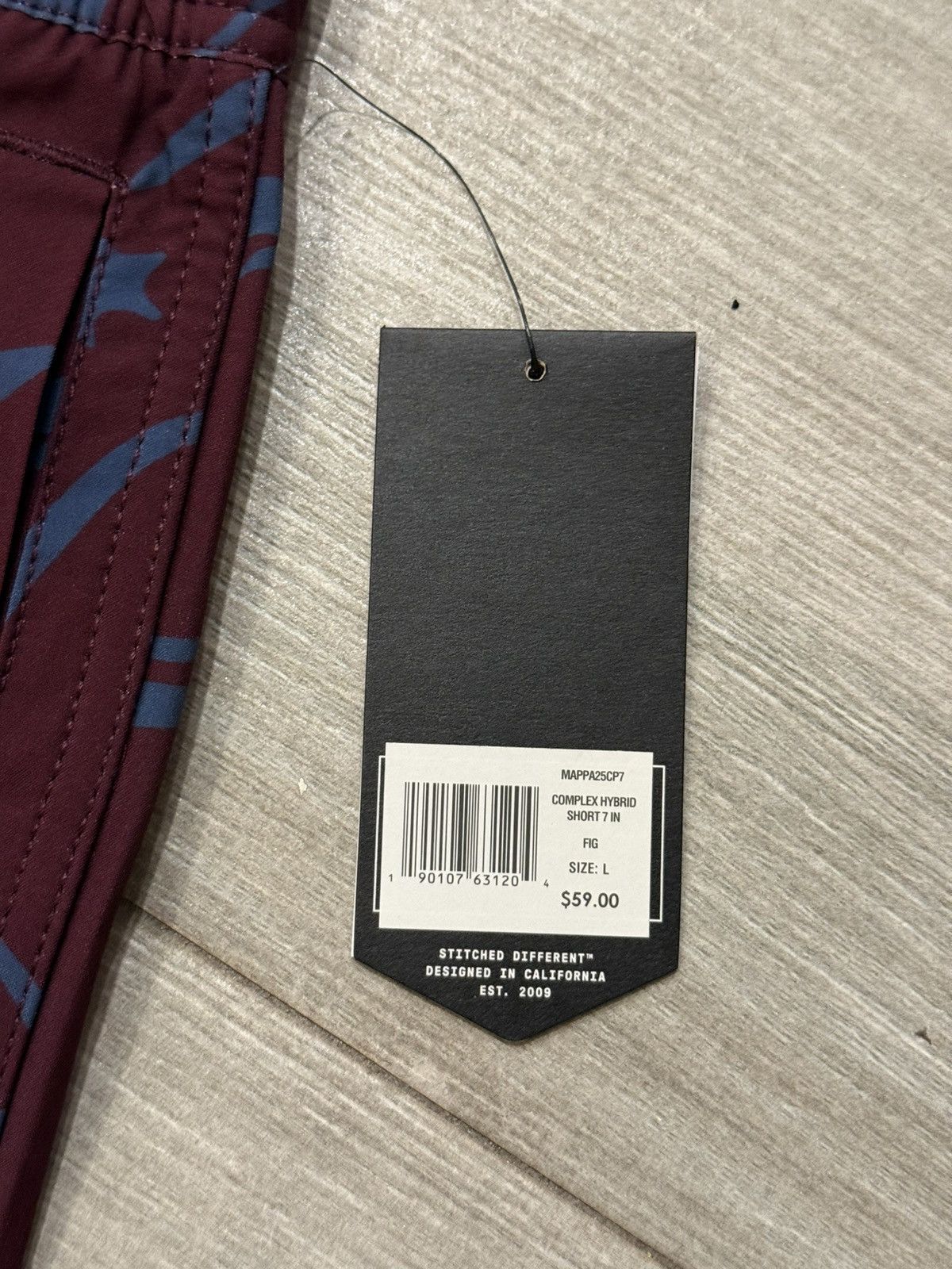 Stance Socks Stance Complex 2.0 Hybrid Short 7" Inseam Fig Size L Large Size US 34 / EU 50 - 3 Thumbnail