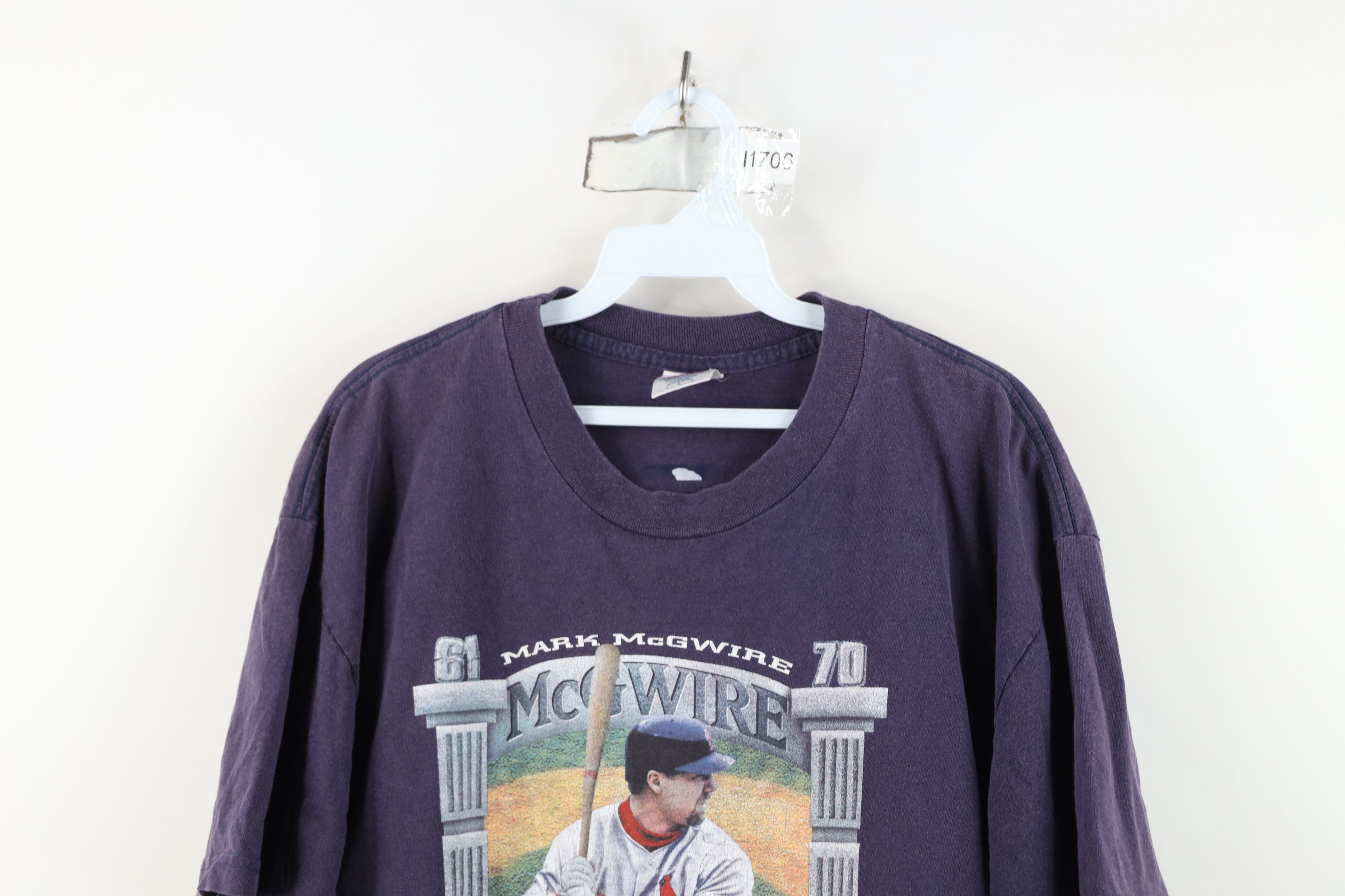 Vintage Vintage 90s Home Run King St Louis Cardinals T-Shirt Size US L / EU 52-54 / 3 - 2 Thumbnail