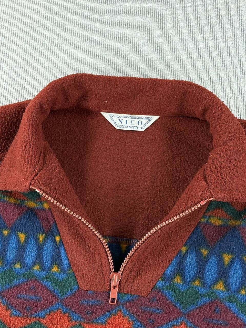 Other Nico vintage aztec print patagonia-style fleece 1/4 zip Size US L / EU 52-54 / 3 - 4 Thumbnail