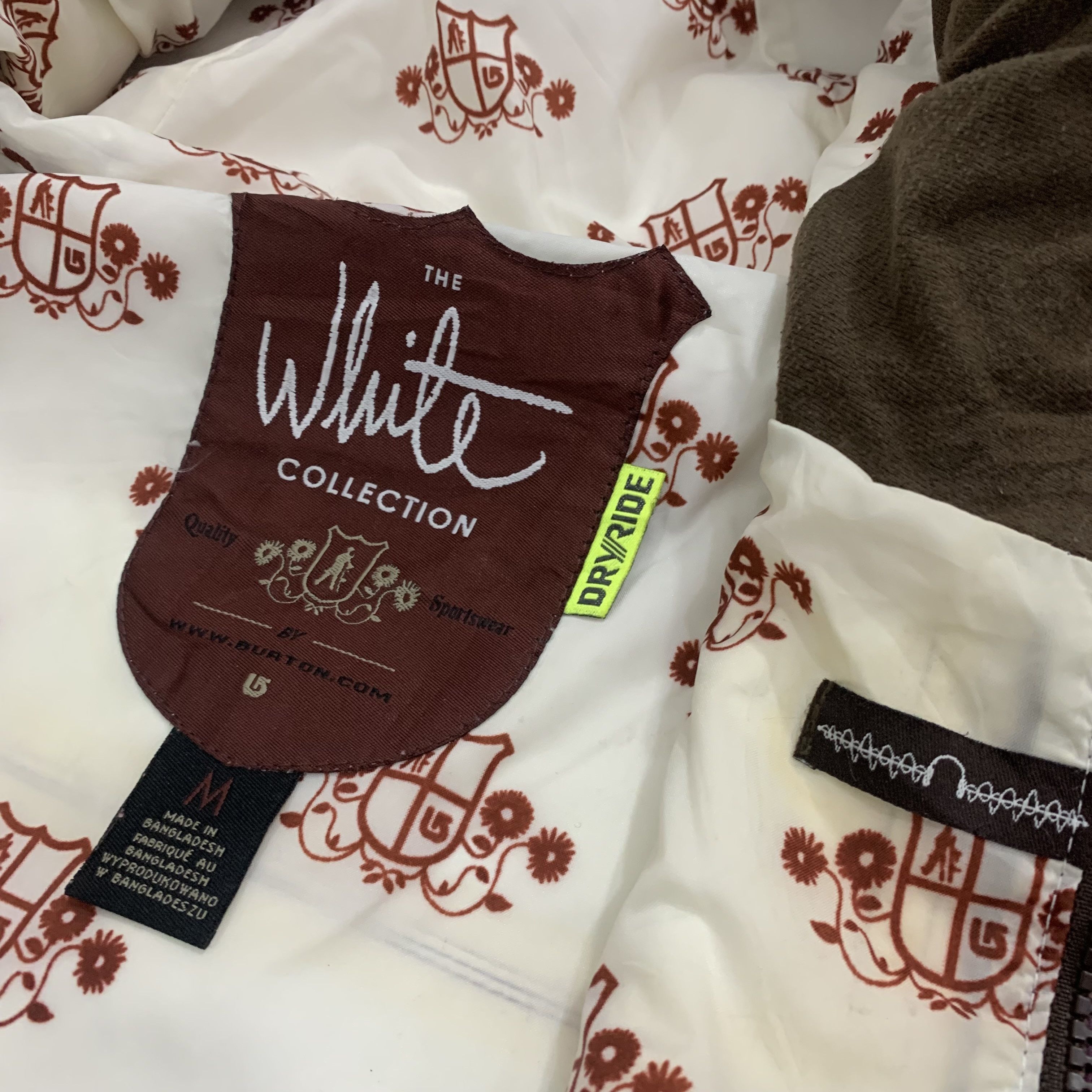 Burton Burton The White Collection Dacron Jacket Size US M / EU 48-50 / 2 - 8 Thumbnail