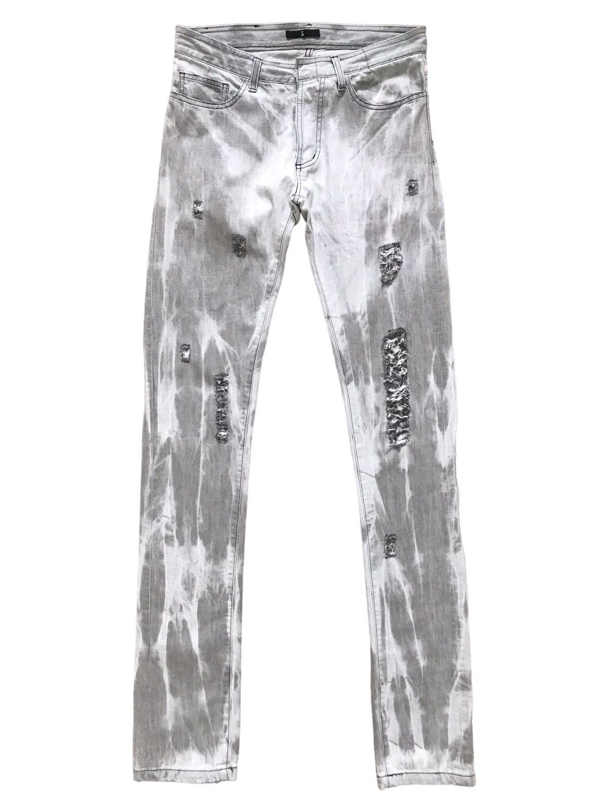 S’EXPRIMER by Yuta Hosokawa Ripped Tall Slim Denim Jeans