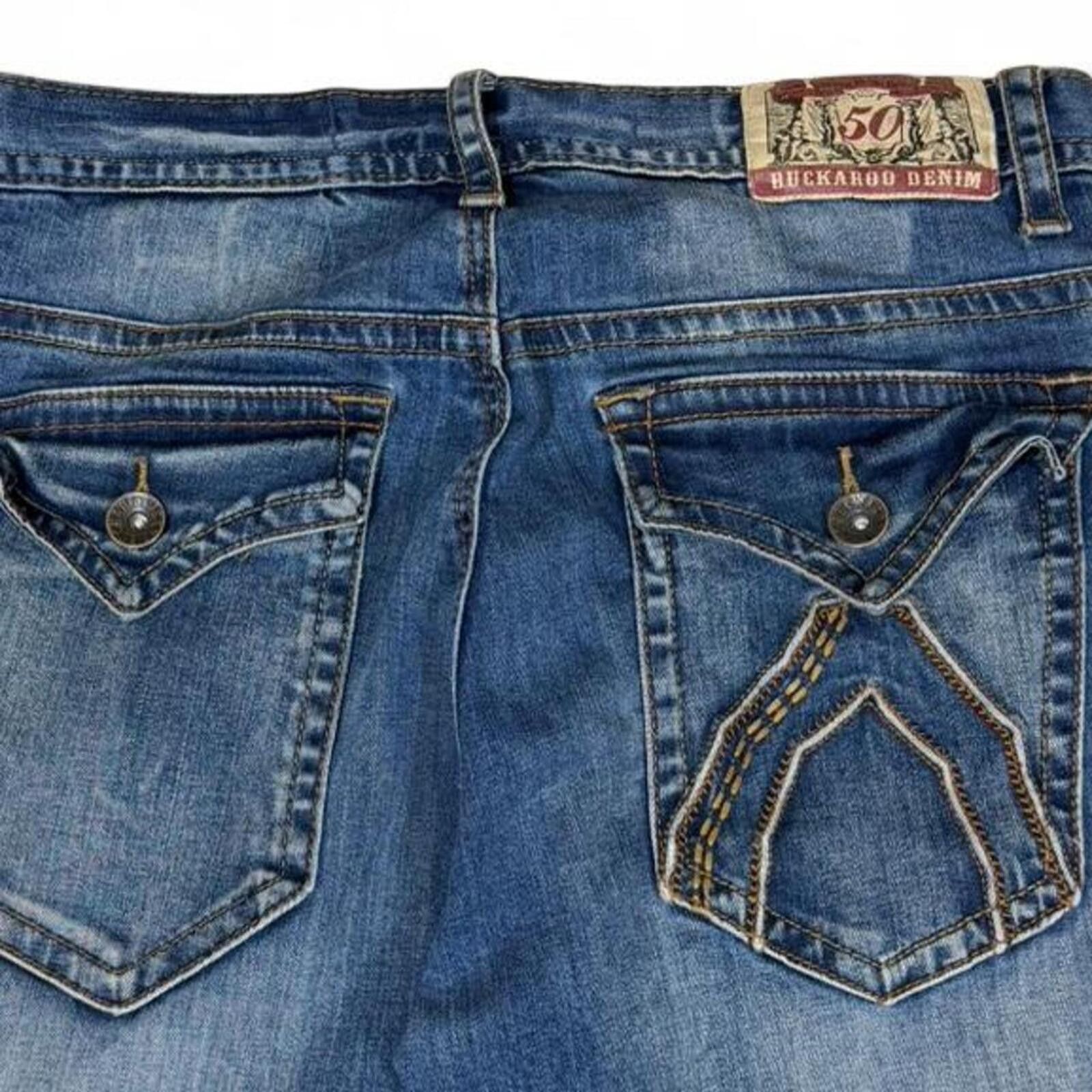 Other Vintage Y2K BUCKAROO denim jeans Size 32" / US 10 / IT 46 - 2 Thumbnail