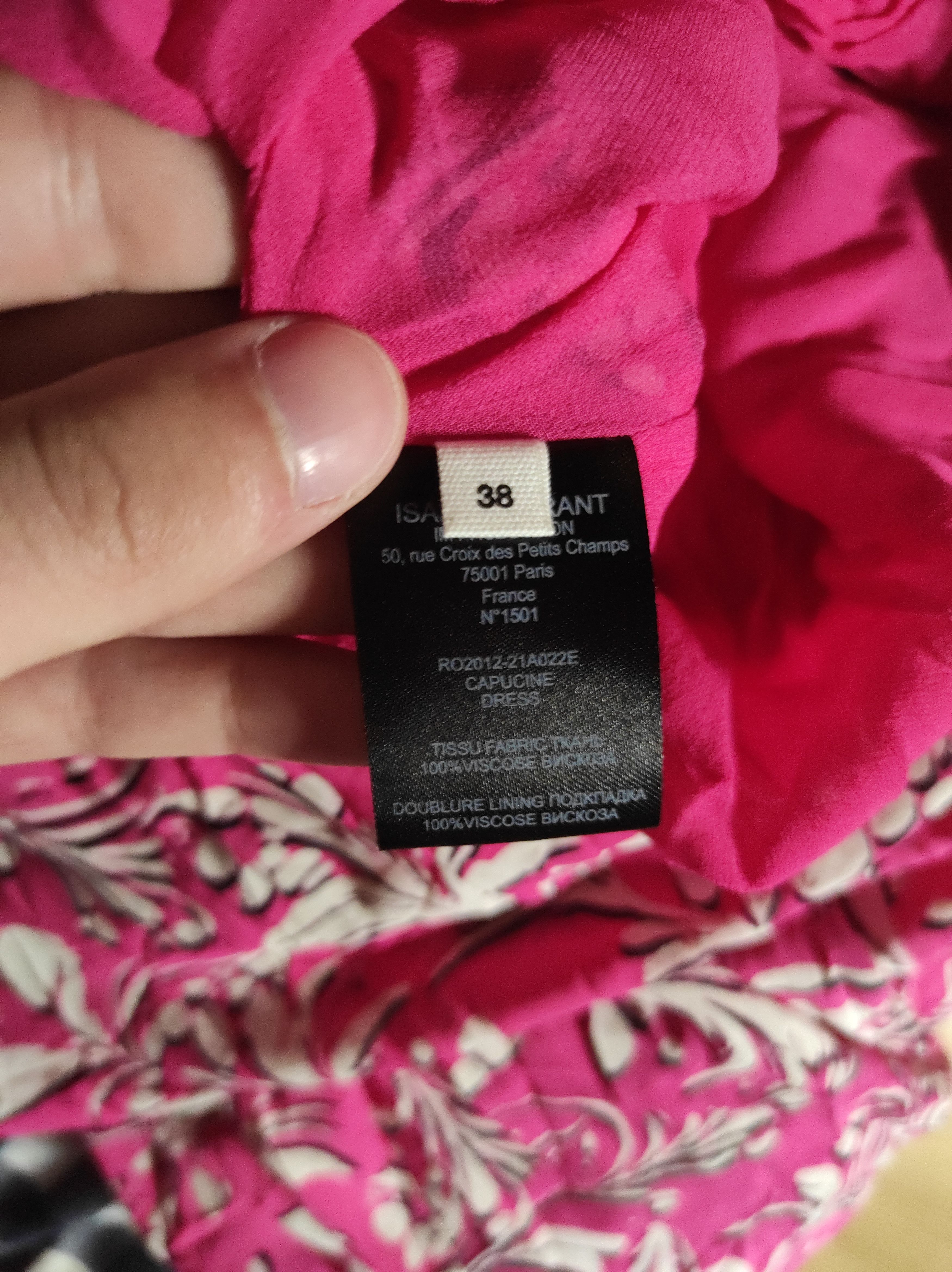 Isabel Marant **NEW! Isabel Marant 100% Viscose Dress** Size S / US 4 / IT 40 - 8 Thumbnail
