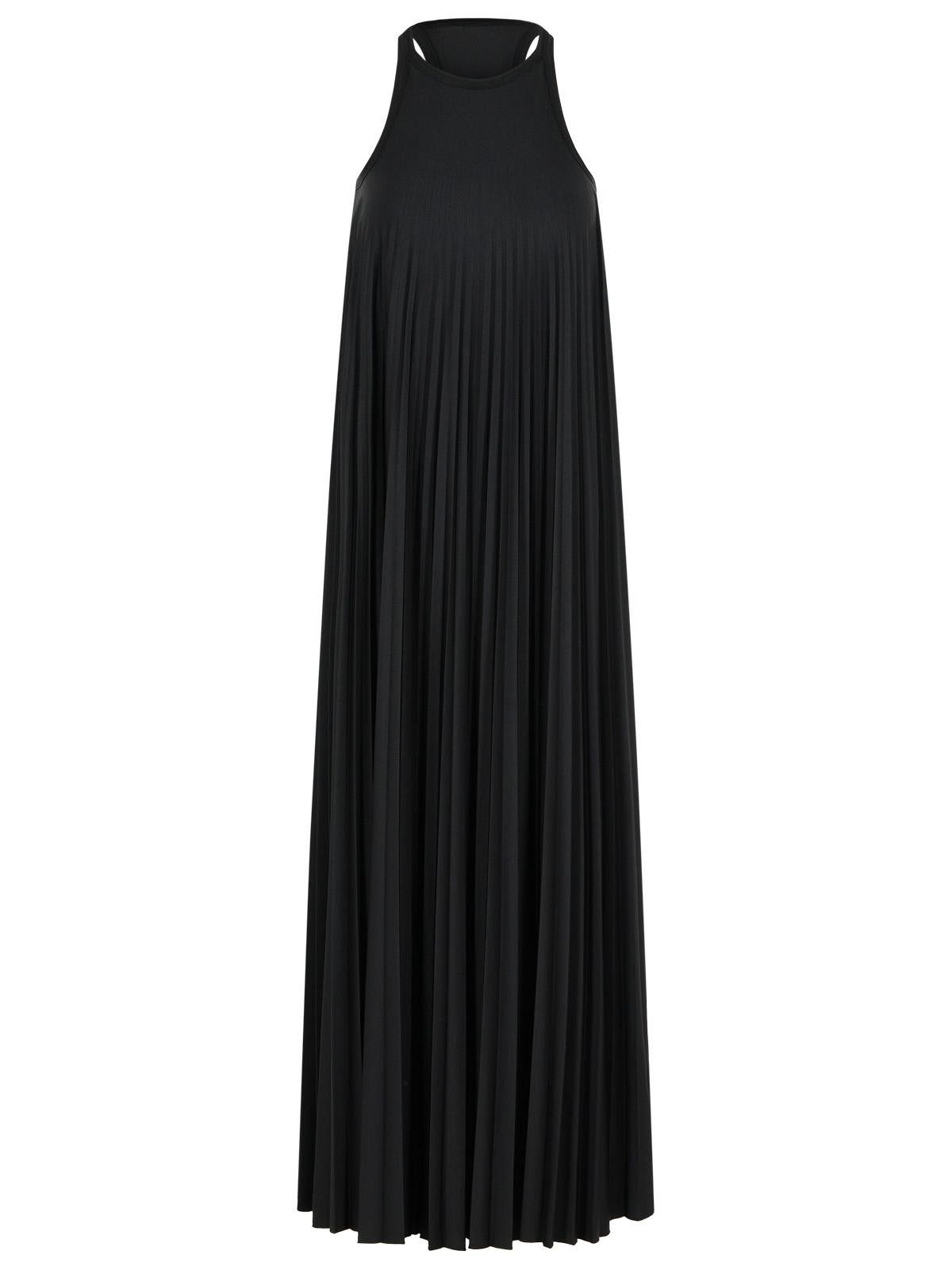 SPORTMAX 'Verdier' Black Polyester Blend Dress