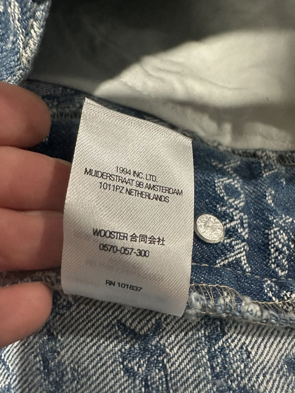 Supreme SUPREME MULTI TYPE JACQUARD REGULAR JEAN | Grailed