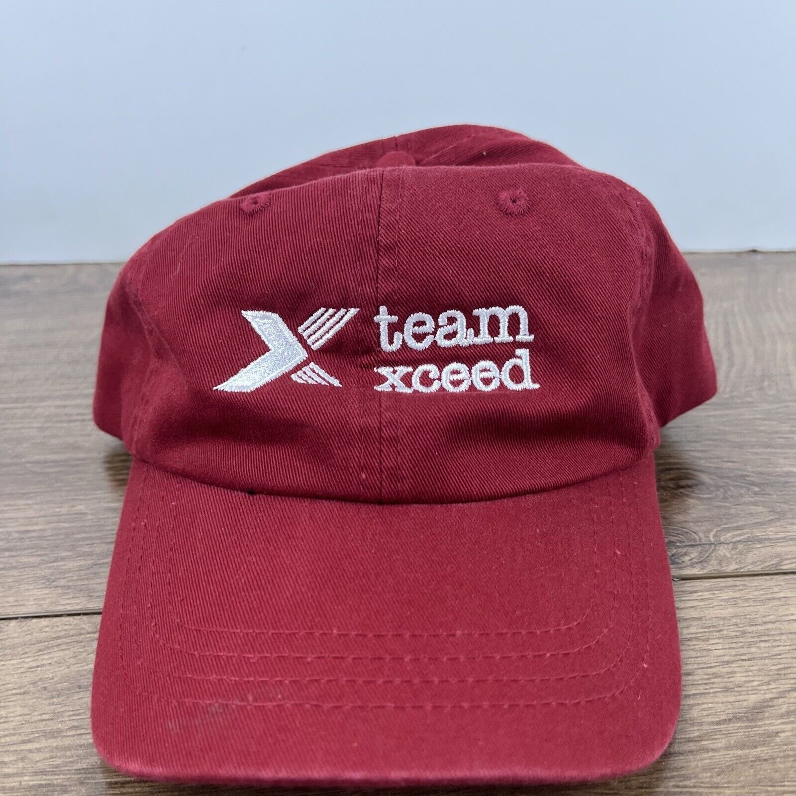 Other Team Xceed Hat Xceed Red Cap Hat Adjustable Hat Red Adult Ha Size ONE SIZE - 3 Thumbnail