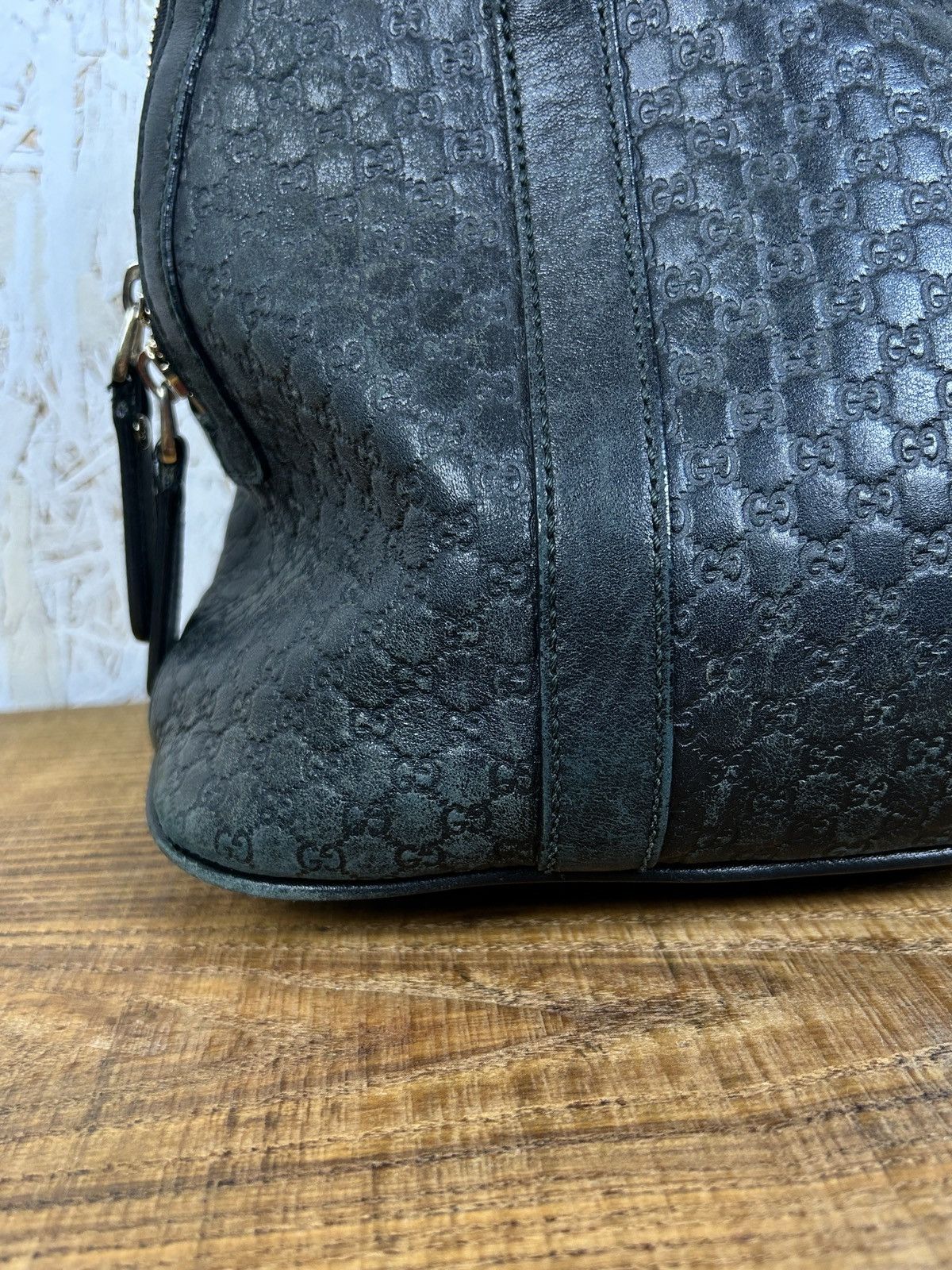 Gucci Gucci GG Micro Guccissima Leather Handbag 449663 Size ONE SIZE - 5 Thumbnail