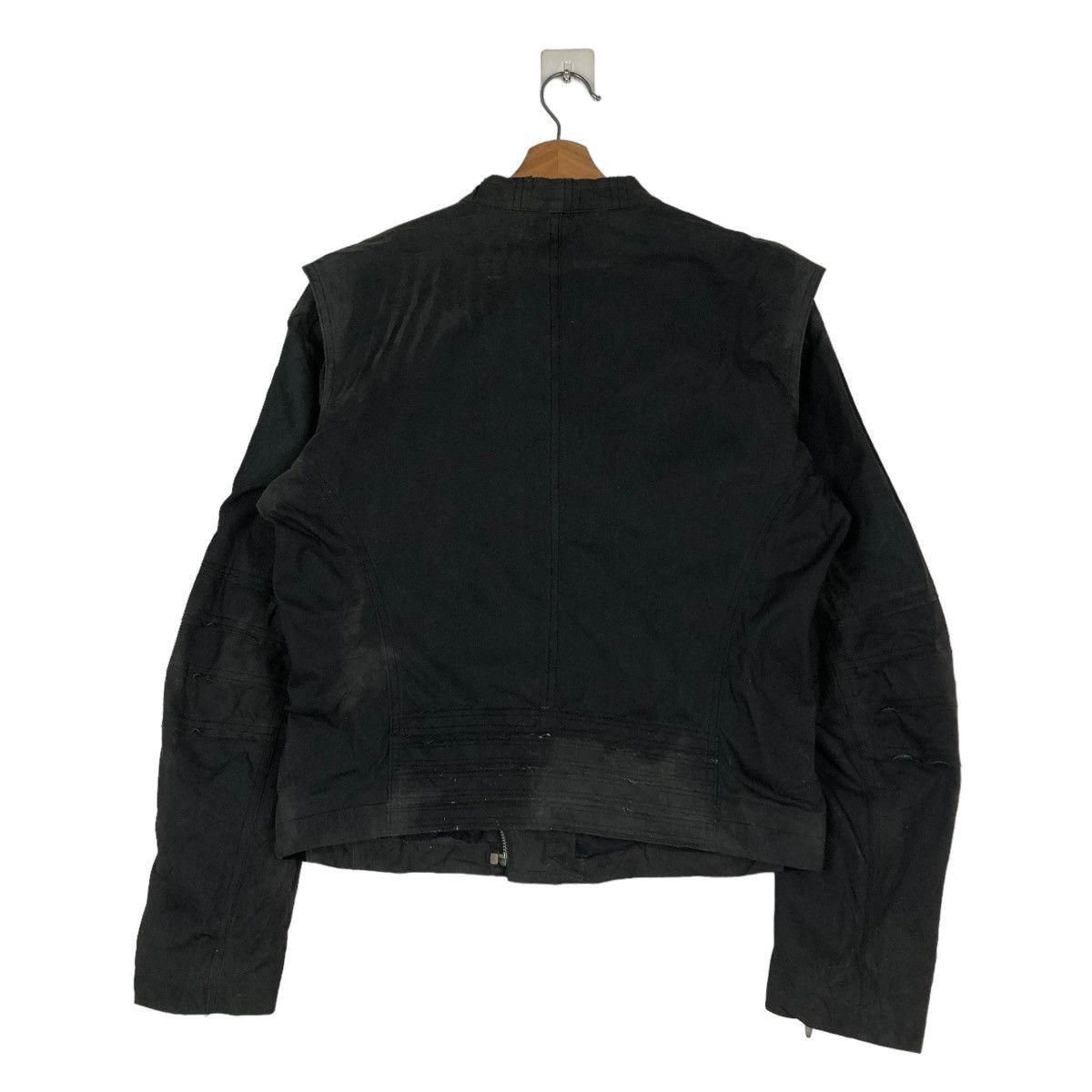Japanese Brand 🔥VINTAGE CROPPED BIKER JACKET KOHSHIN SATOH JAPAN Size US M / EU 48-50 / 2 - 9 Thumbnail