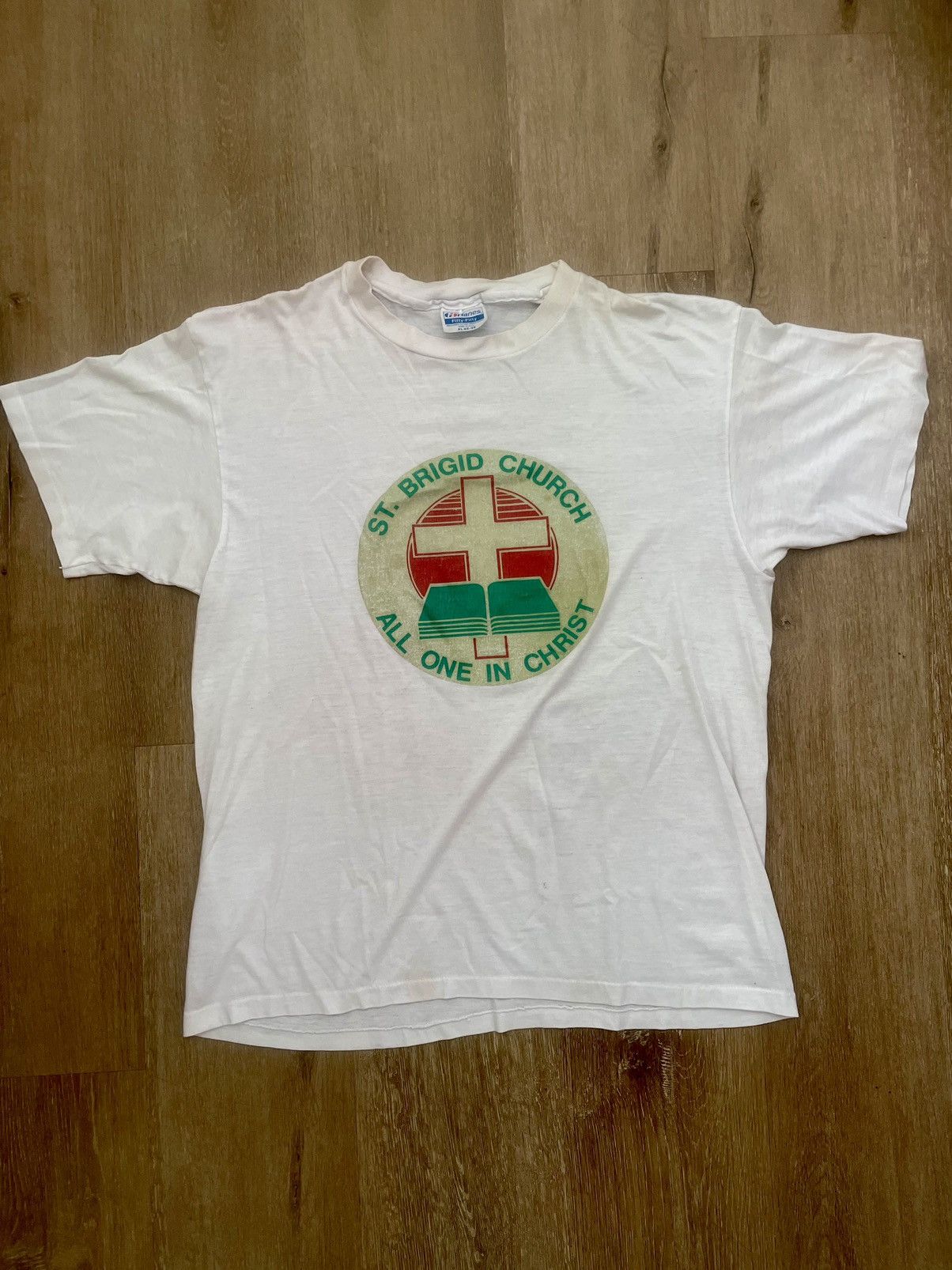 St. Brigid Church ‘All One In Christ’ Vintage Worship Tee