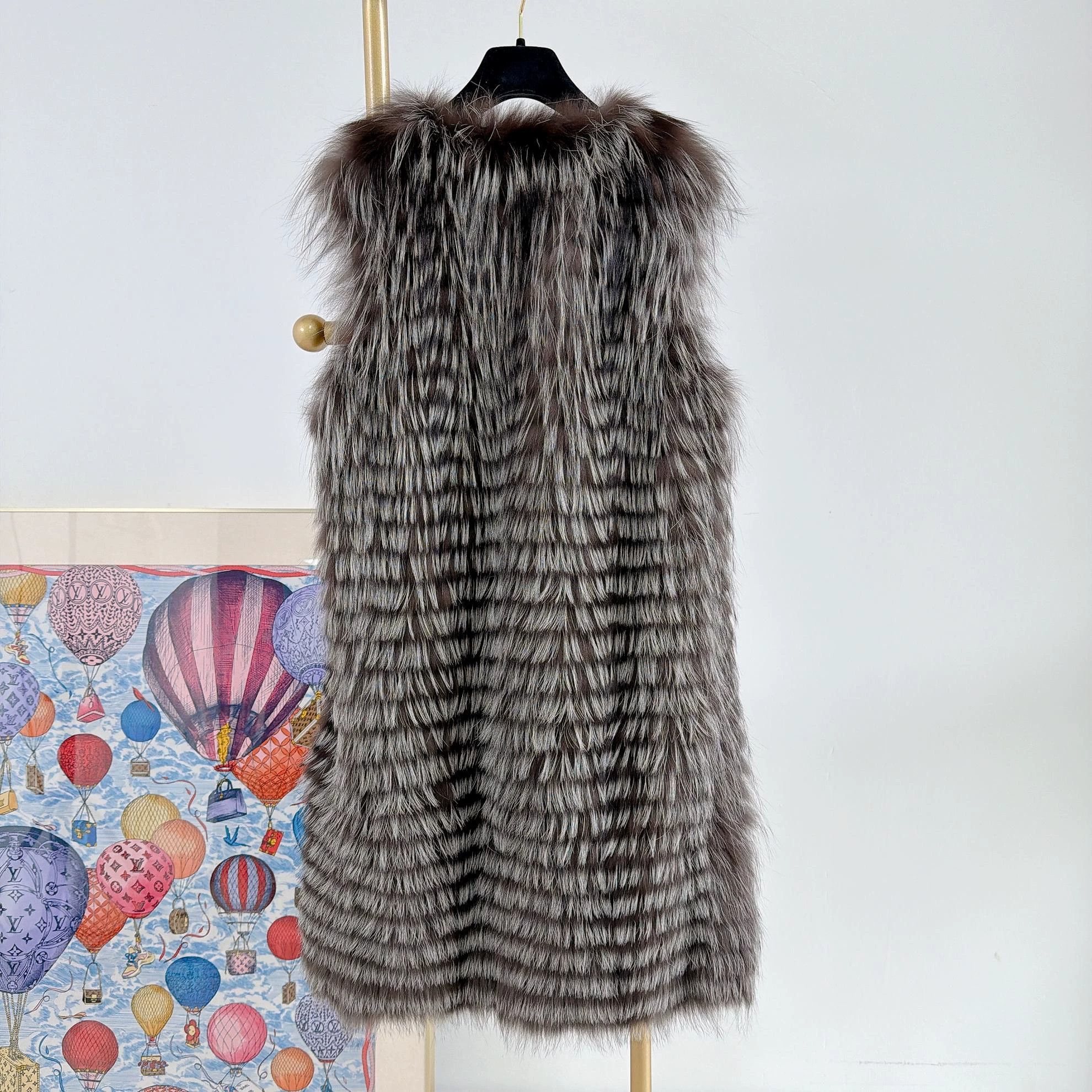 Christian Dior Monsieur Christian Dior Pre-owned Fox Fur Coat F36 3157 Size XS / US 0-2 / IT 36-38 - 2 Thumbnail