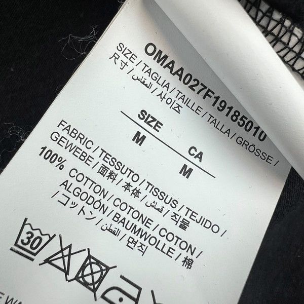 Off-White Off-White Yellow Acrylic Arrows Black T Shirt Size US M / EU 48-50 / 2 - 5 Thumbnail