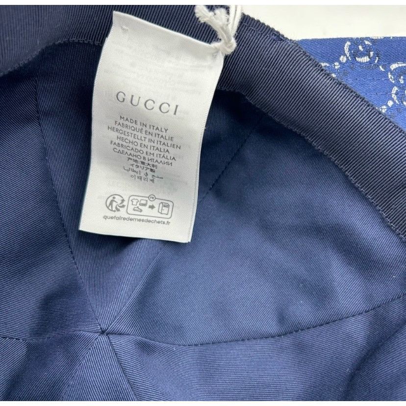 Gucci Men's Gucci, blue shadow GG adjustable baseball camp size m Size ONE SIZE - 9 Thumbnail