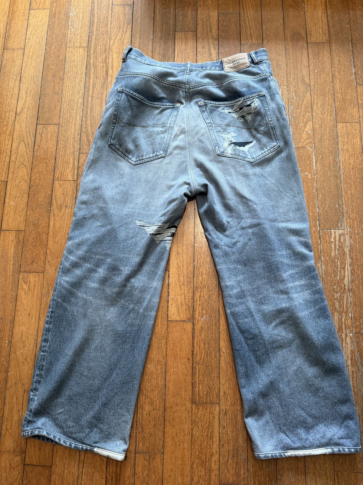 Balenciaga Trompe Loeil Jeans Size US 36 / EU 52 - 2 Thumbnail