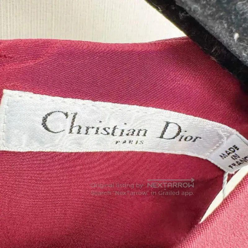Dior Dior Burgundy Women's Midi Dress . Size S / US 4 / IT 40 - 2 Thumbnail