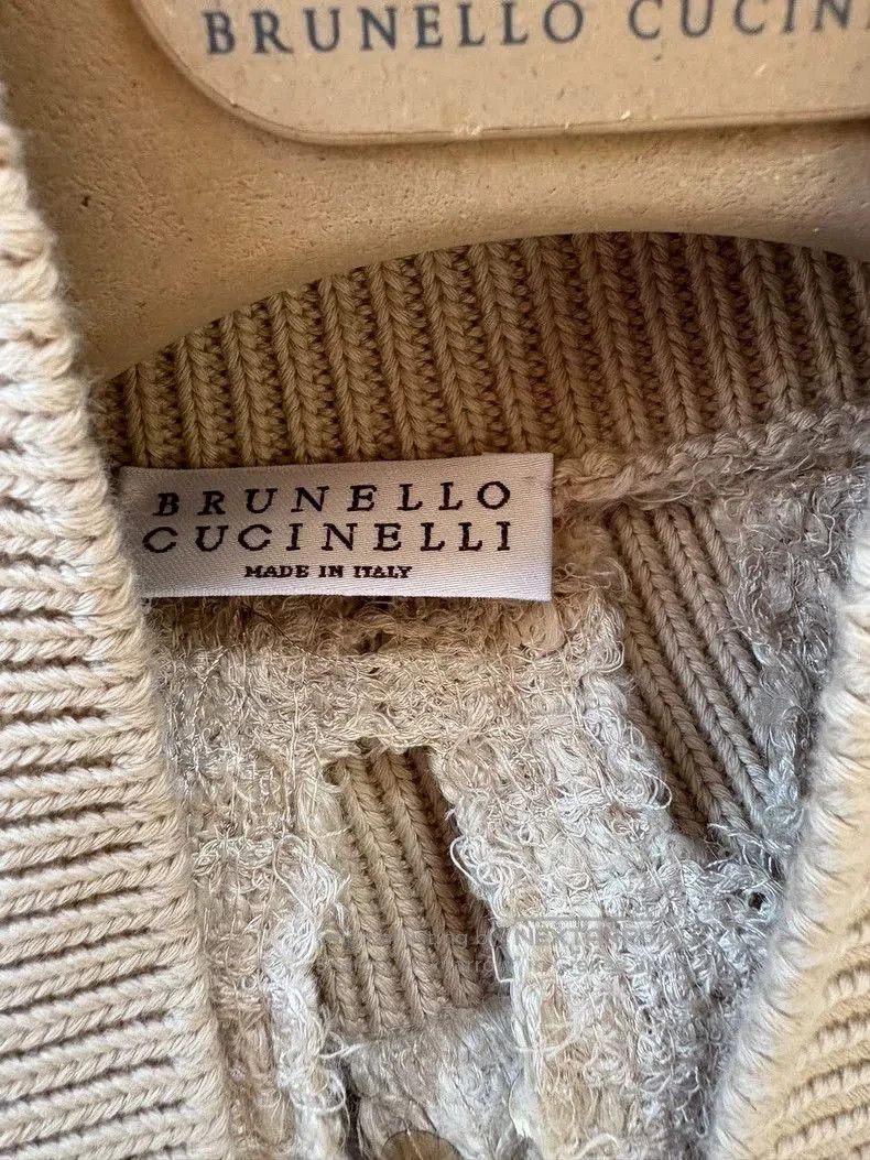 Brunello Cucinelli Brunello Cucinelli Sequin Cardigan S. Size US S / EU 44-46 / 1 - 3 Thumbnail