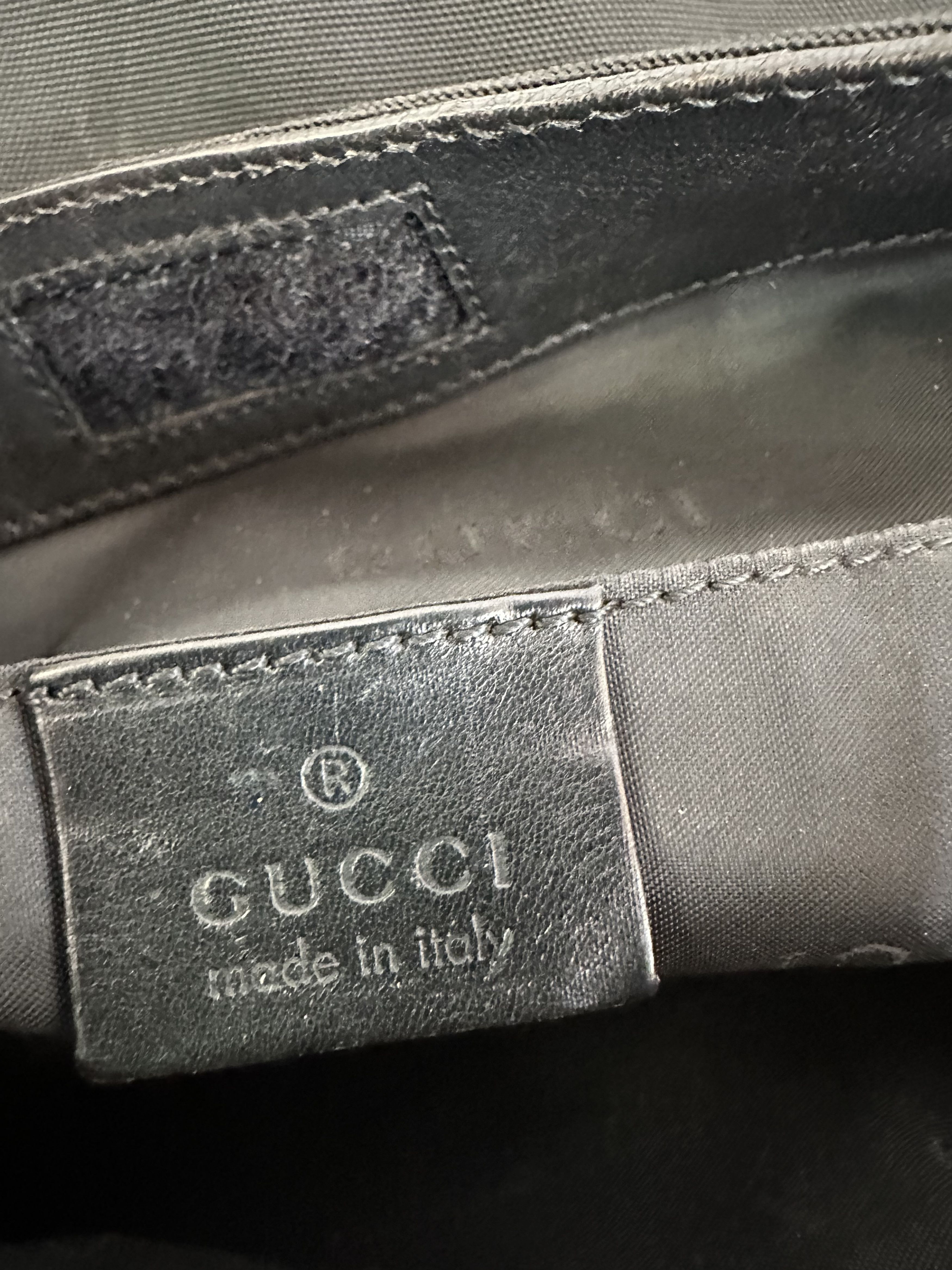 Gucci × Vintage Gucci Black Nylon Fabric Crossbody Bag Size ONE SIZE - 6 Thumbnail