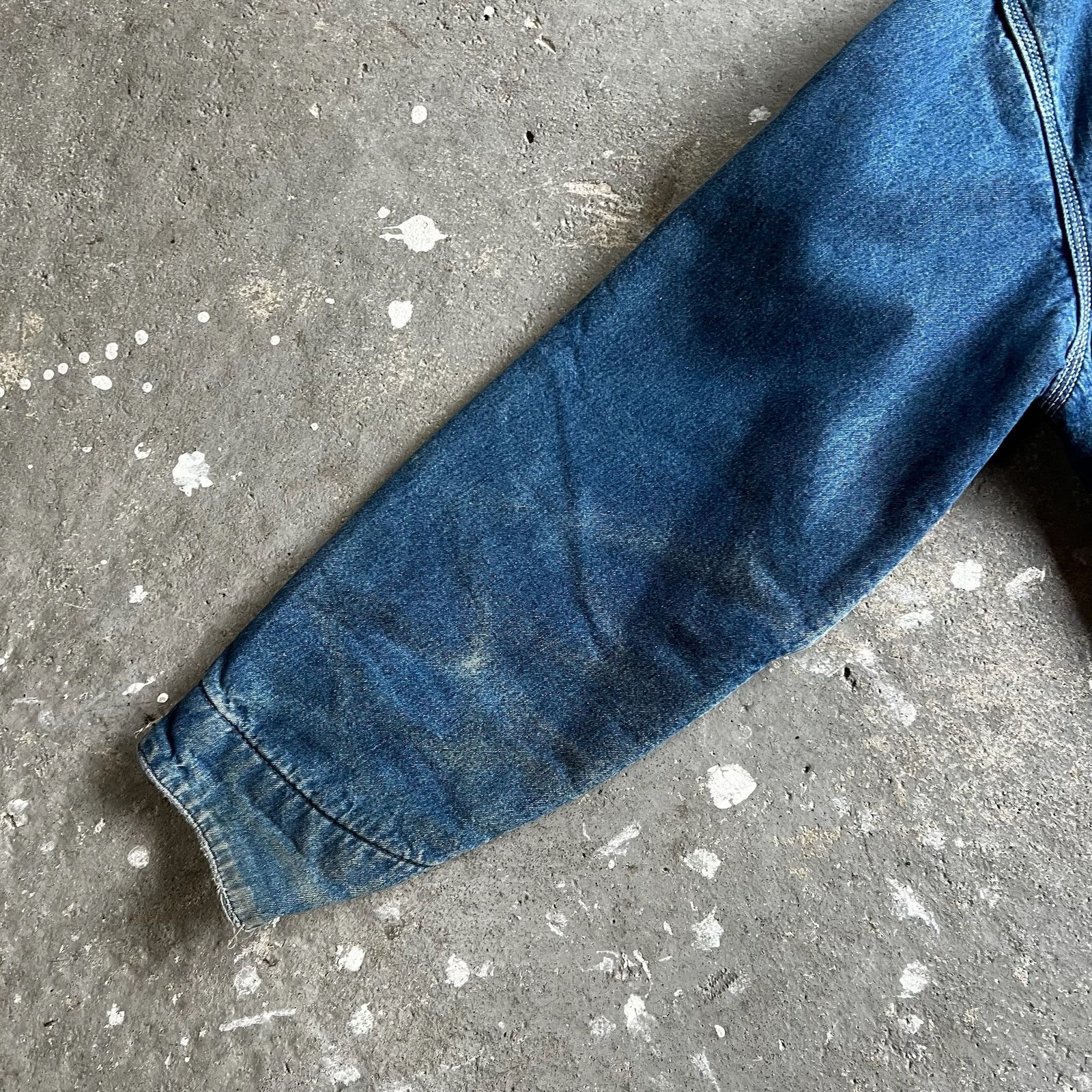 Carhartt × Vintage Carhartt denim blue chore work wear jacket Size US XL / EU 56 / 4 - 12 Thumbnail