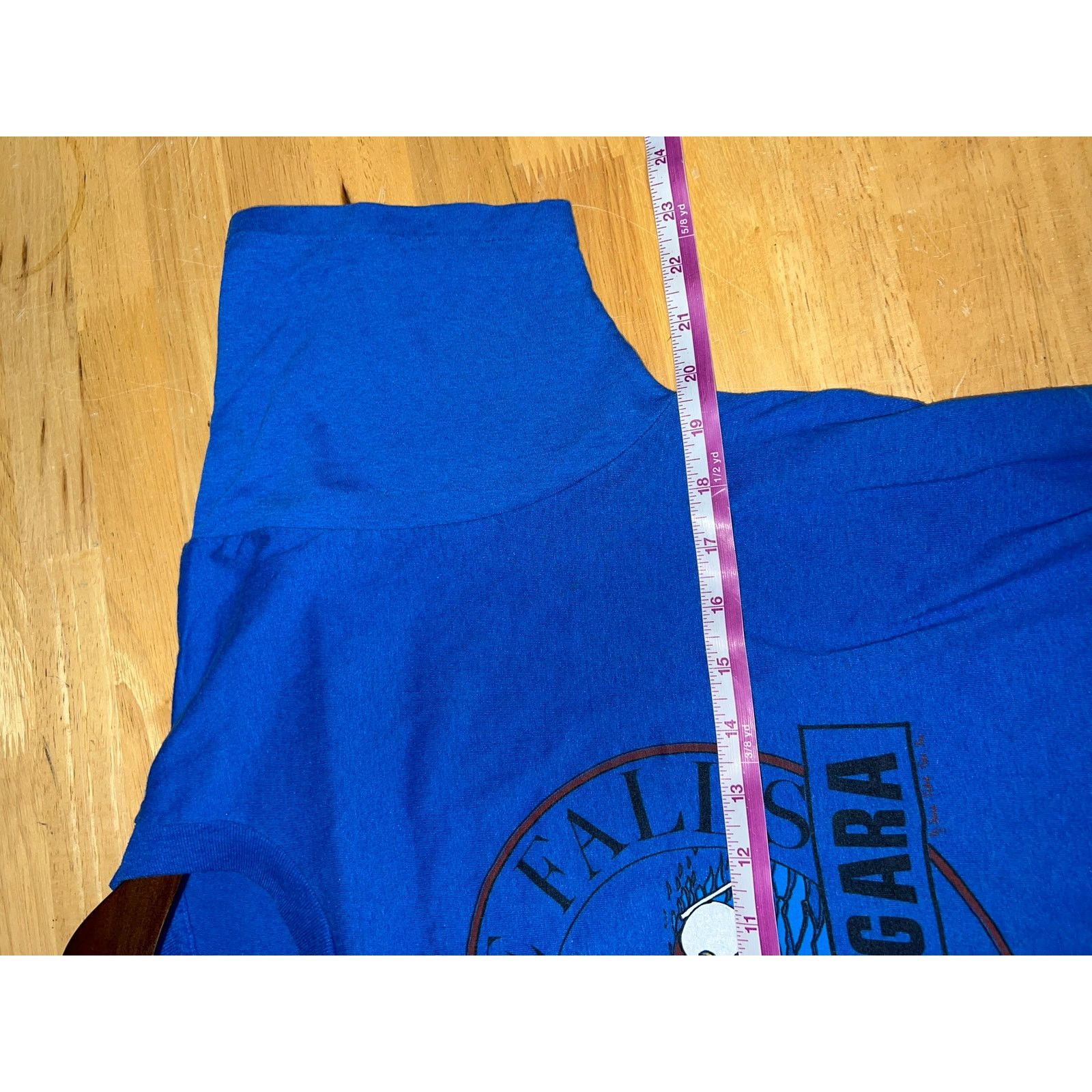 Vintage Vintage Niagara Falls Shirt Over The Falls Team Blue Tee 90s Size US M / EU 48-50 / 2 - 9 Thumbnail