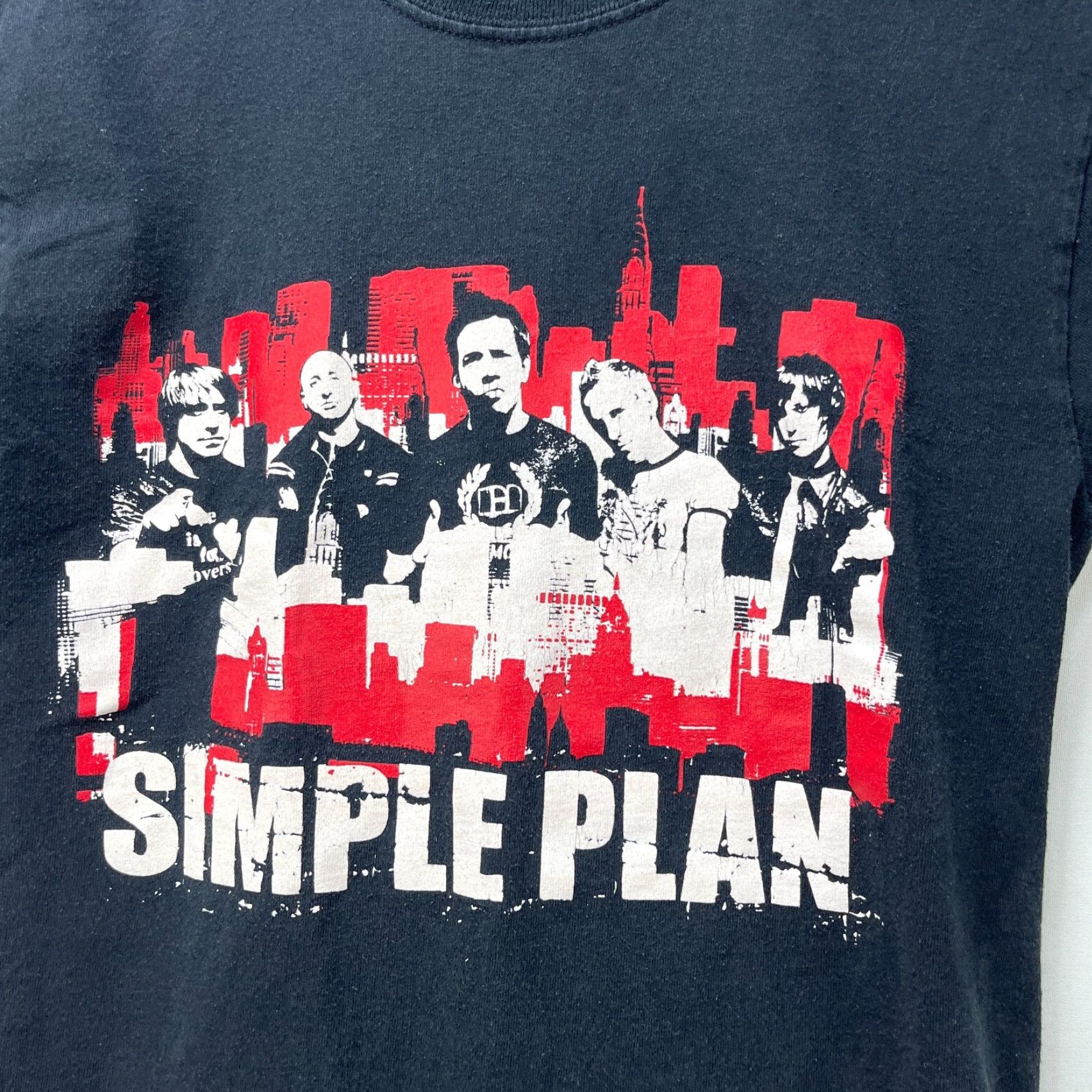 Vintage VINTAGE Y2K Simple Plan Band US Tour T-Shirt Small Emo Punk Men S Black Shirt Size US S / EU 44-46 / 1 - 3 Thumbnail