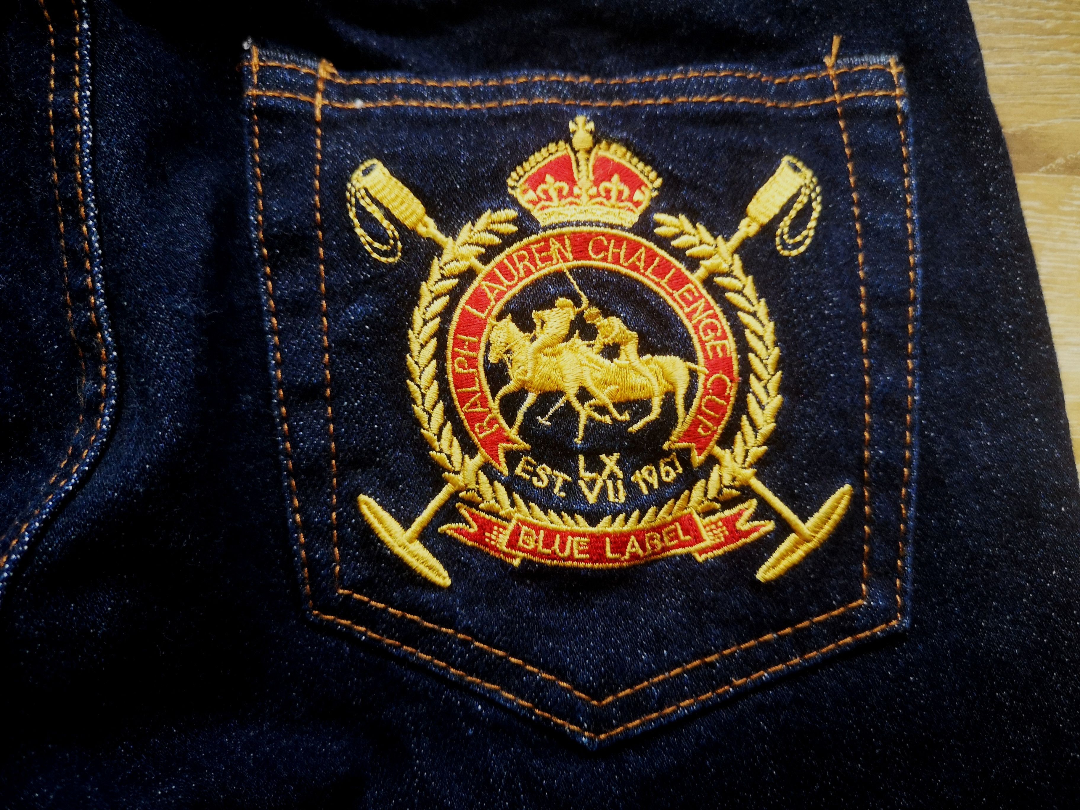 Polo Ralph Lauren × Ralph Lauren × Vintage Vintage Polo Ralph Lauren RL Crest Thompson 650 Jeans Size 26" / US 2 / IT 38 - 6 Thumbnail