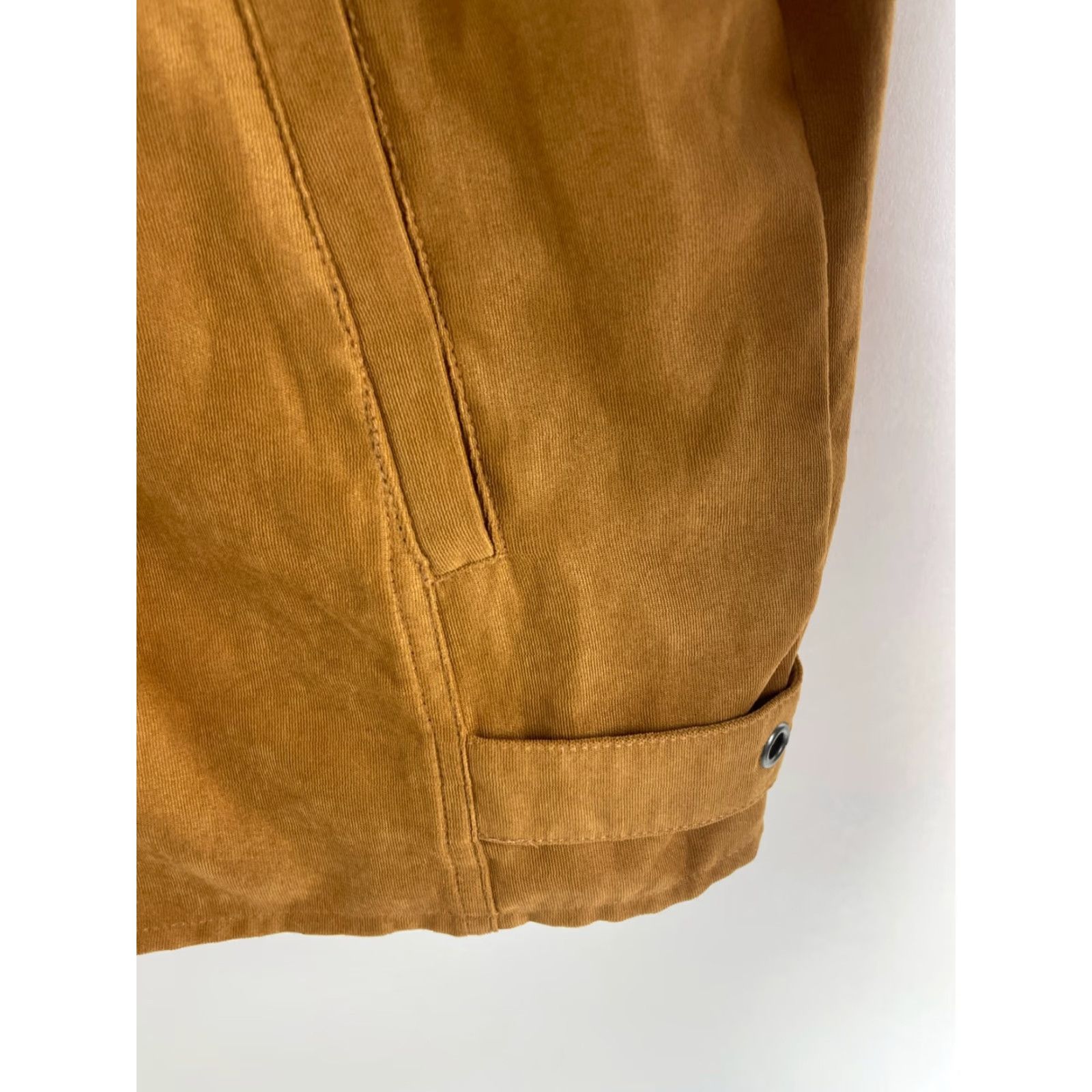 Camel STACCATO Jacket Women's Large Camel Brown Moto Asymmetric Full Zip Belted Jacket Regular Size Type MN | Outdoor Travel Style Motorcycle Coat Size L / US 10 / IT 46 - 5 Thumbnail