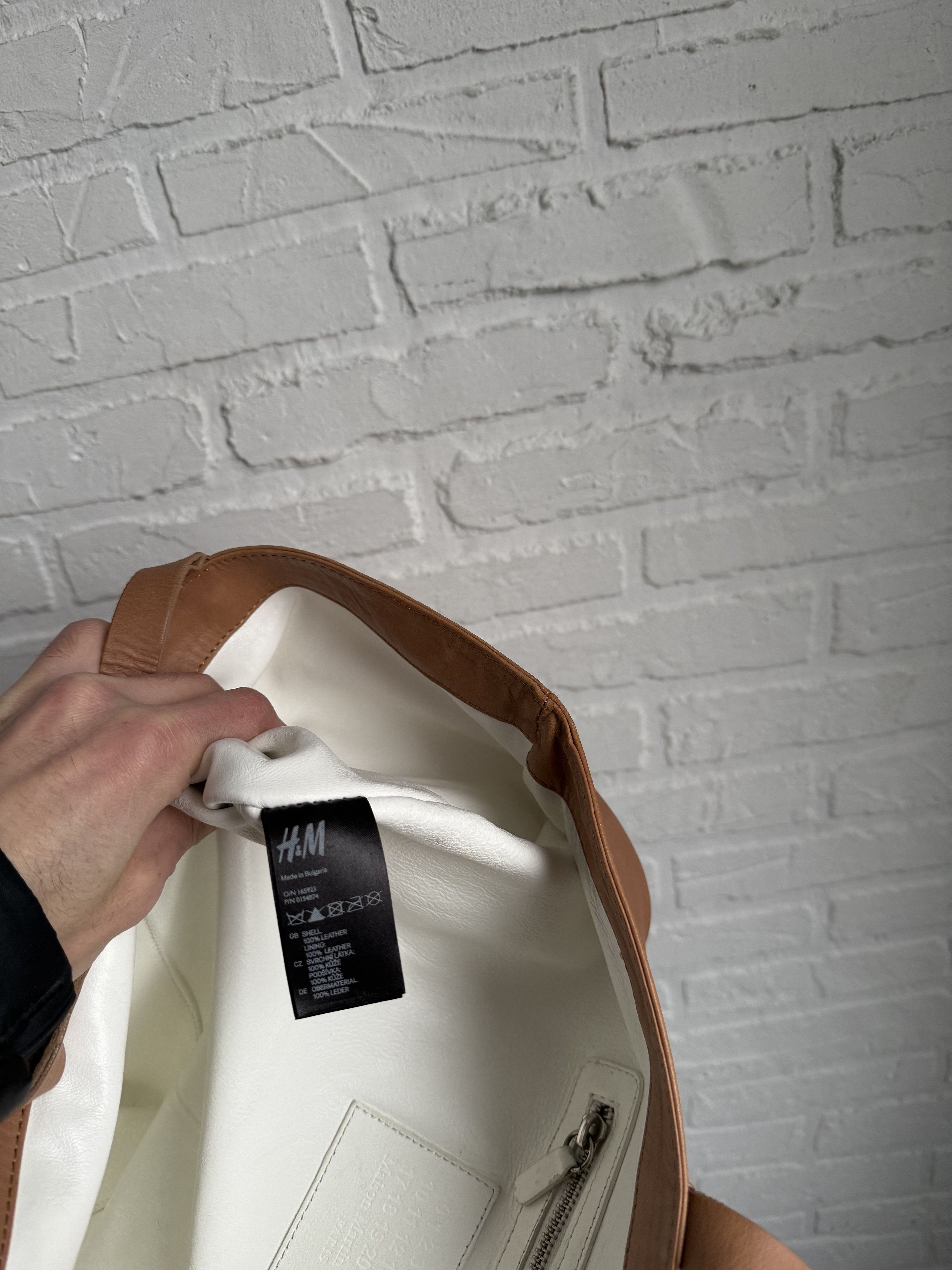 H&M × Maison Margiela Maison Martin Margiela H&M LEATHER TOTE BAG Size ONE SIZE - 5 Thumbnail
