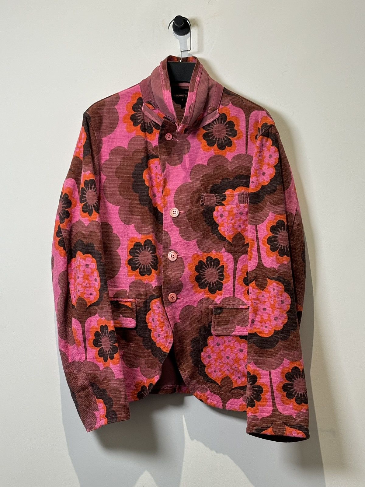 Comme des Garcons Homme Plus Comme Des Garçons | SS2005 Twin Blossoms Blazer Size US S / EU 44-46 / 1 - 1 Thumbnail