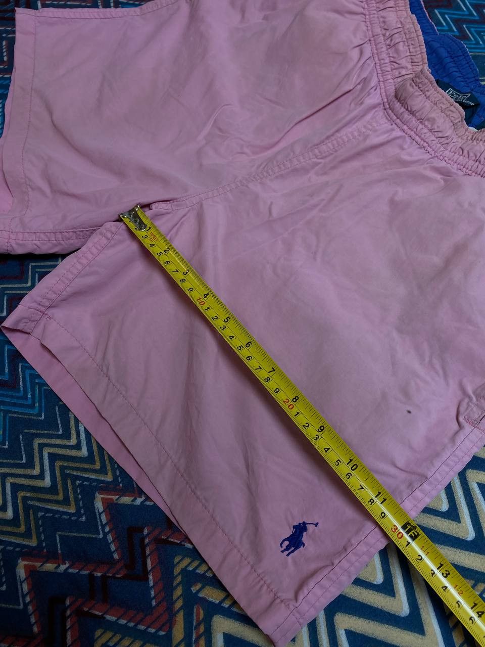 Polo Ralph Lauren Vintage 2000s Polo Ralph Lauren Pink Nylon Swim Shorts Size US 32 / EU 48 - 17 Thumbnail