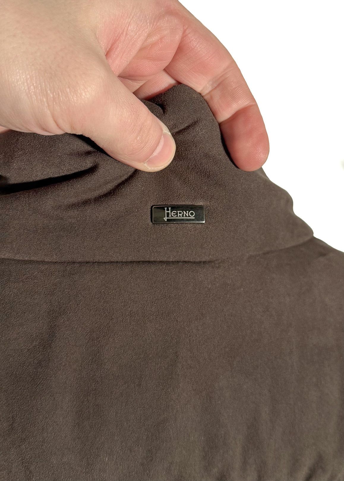 Herno Herno Brown Down Filled Puffer Bomber Jacket - 50 IT Size US M / EU 48-50 / 2 - 4 Thumbnail