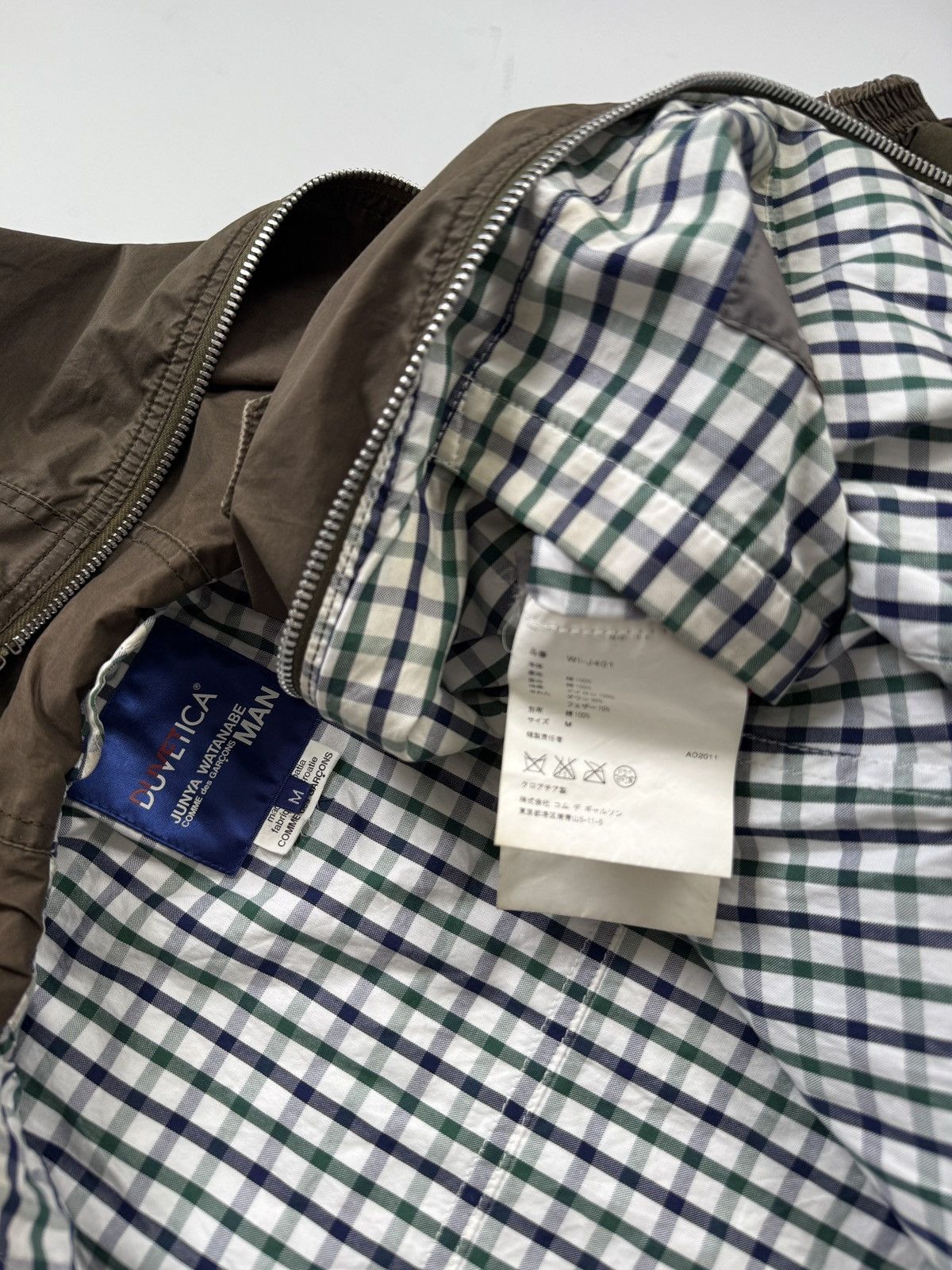 Duvetica × Junya Watanabe Junya Watanabe 2011 gimp zip goose down jacket Size US M / EU 48-50 / 2 - 9 Thumbnail