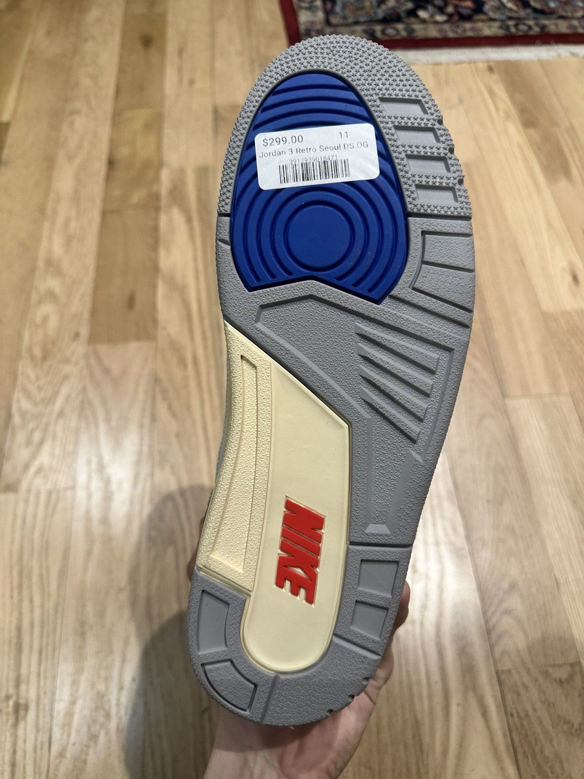 Jordan Brand Jordan 3 Retro Seoul DS OG Size US 11 / EU 44 - 6 Thumbnail