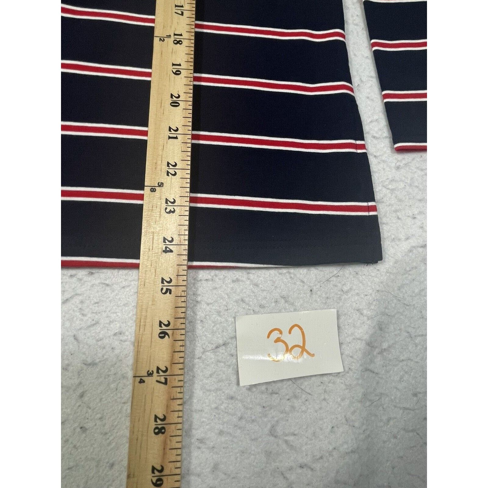 Nordstrom ABOUND Womens Navy Blue Red Striped Tee Size Small Size S / US 4 / IT 40 - 8 Thumbnail