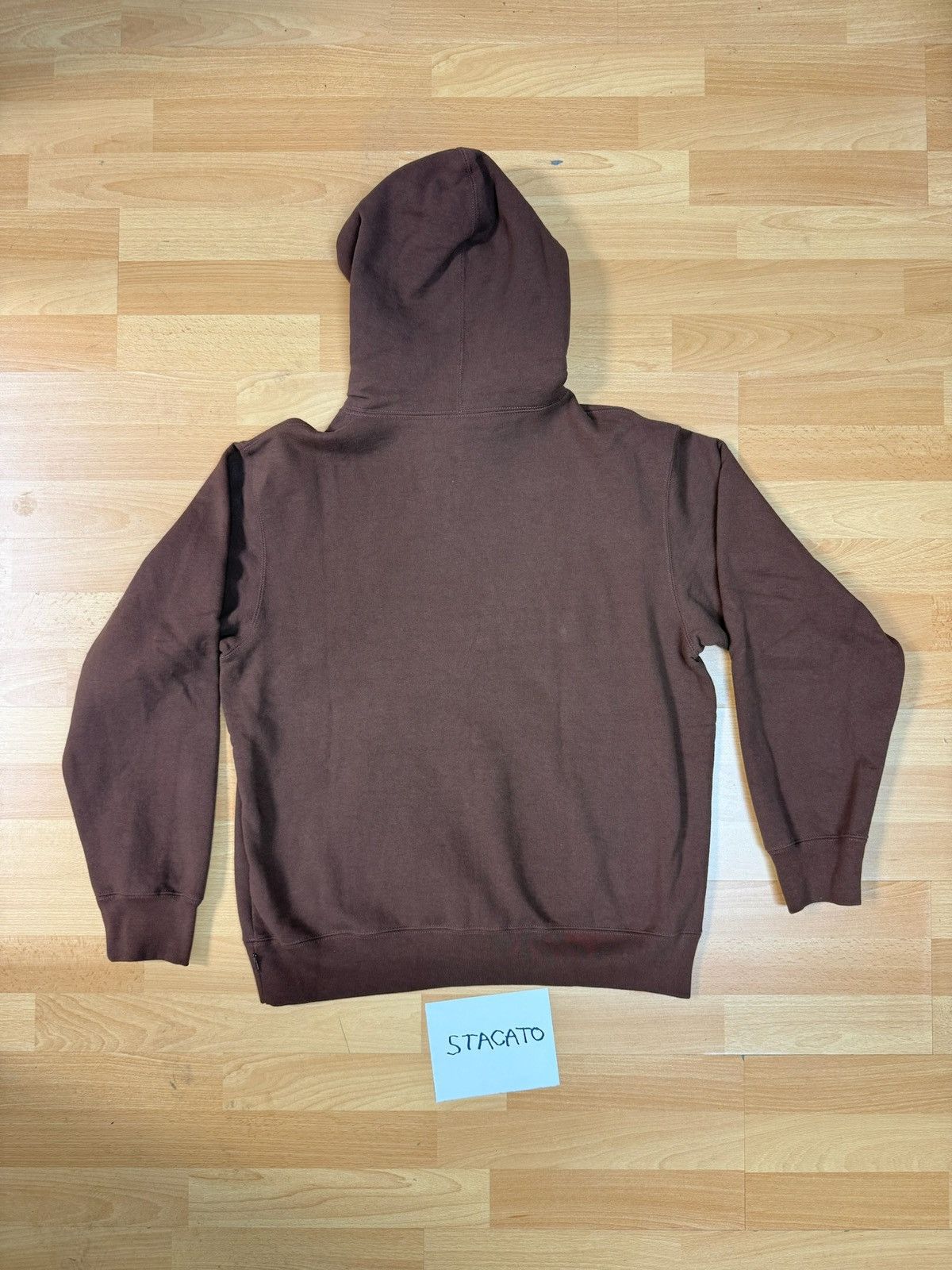Supreme Supreme Bling Box Logo Hoodie Brown SS22 Size US S / EU 44-46 / 1 - 3 Thumbnail