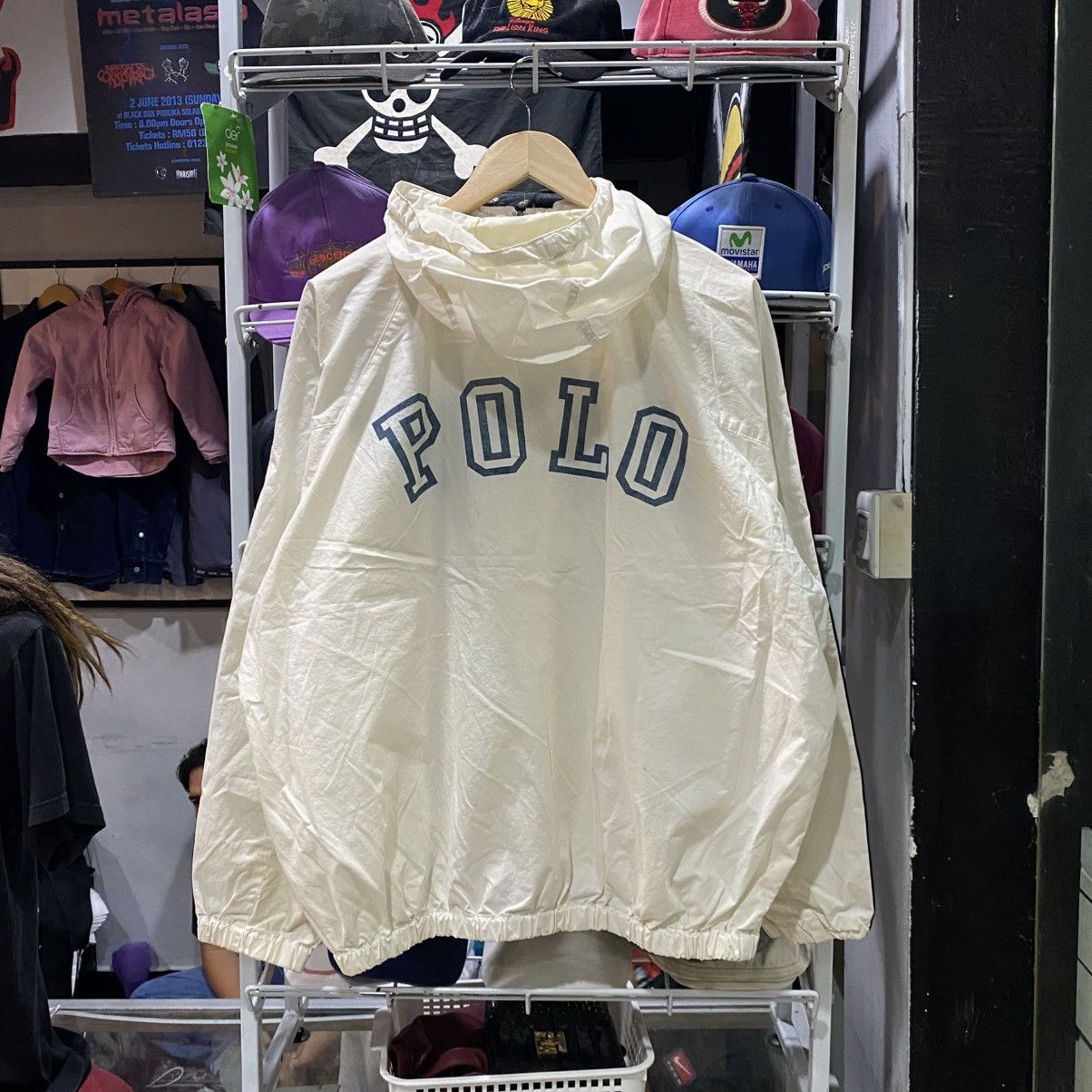 Polo Ralph Lauren Polo Sport Ralph Lauren Windbreaker Jacket Hood Size US L / EU 52-54 / 3 - 1 Thumbnail