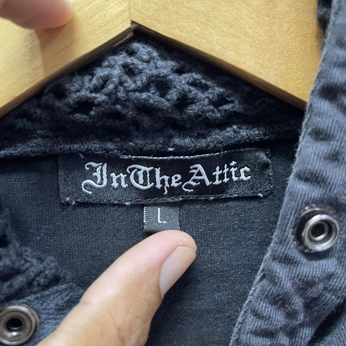 In The Attic 2000s In The Attic Graphic Zip Hoodie Punk Goth L Size US M / EU 48-50 / 2 - 11 Thumbnail