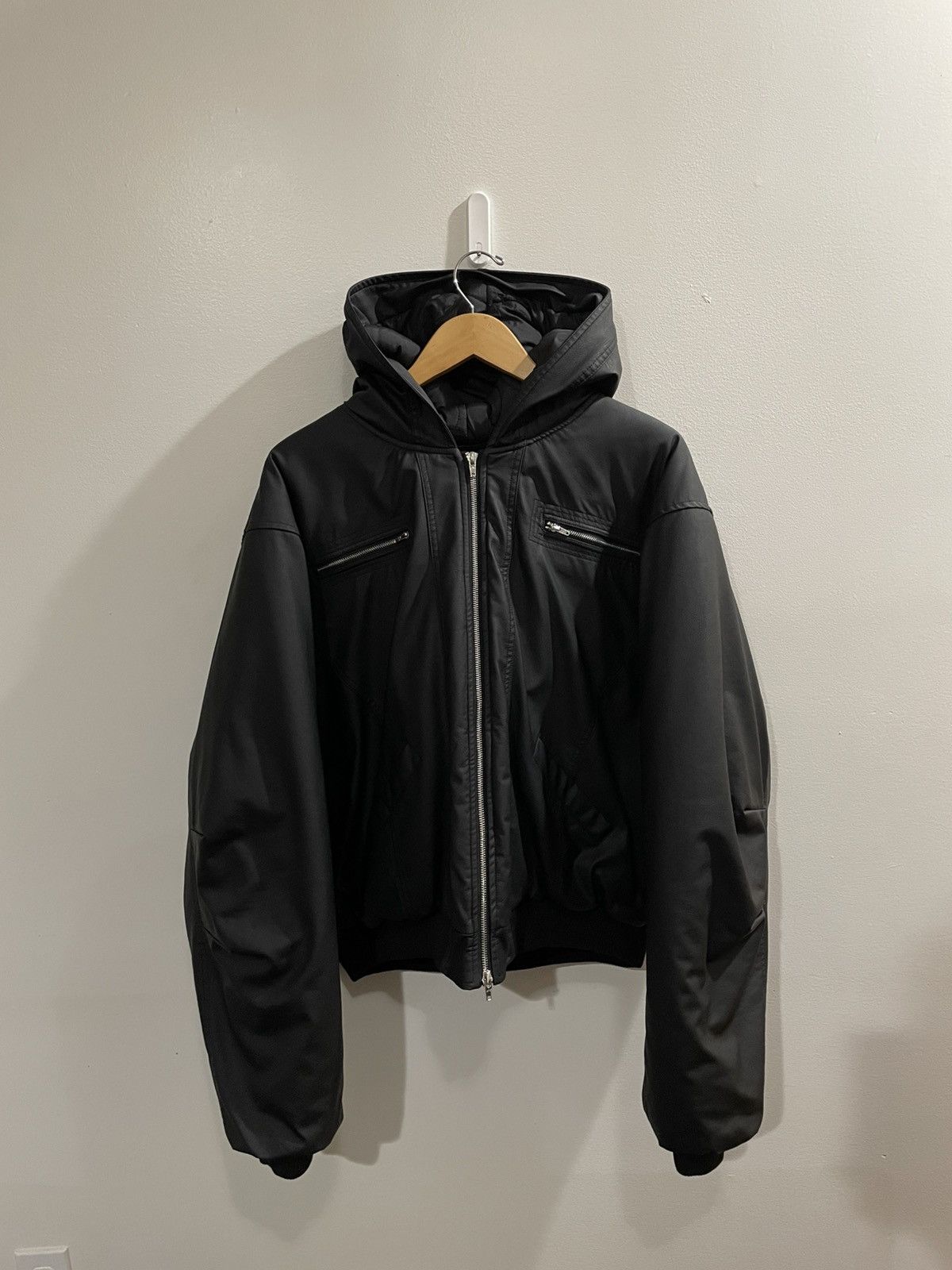 Other Zic Hooded Leather Jacket Size US L / EU 52-54 / 3 - 1 Thumbnail
