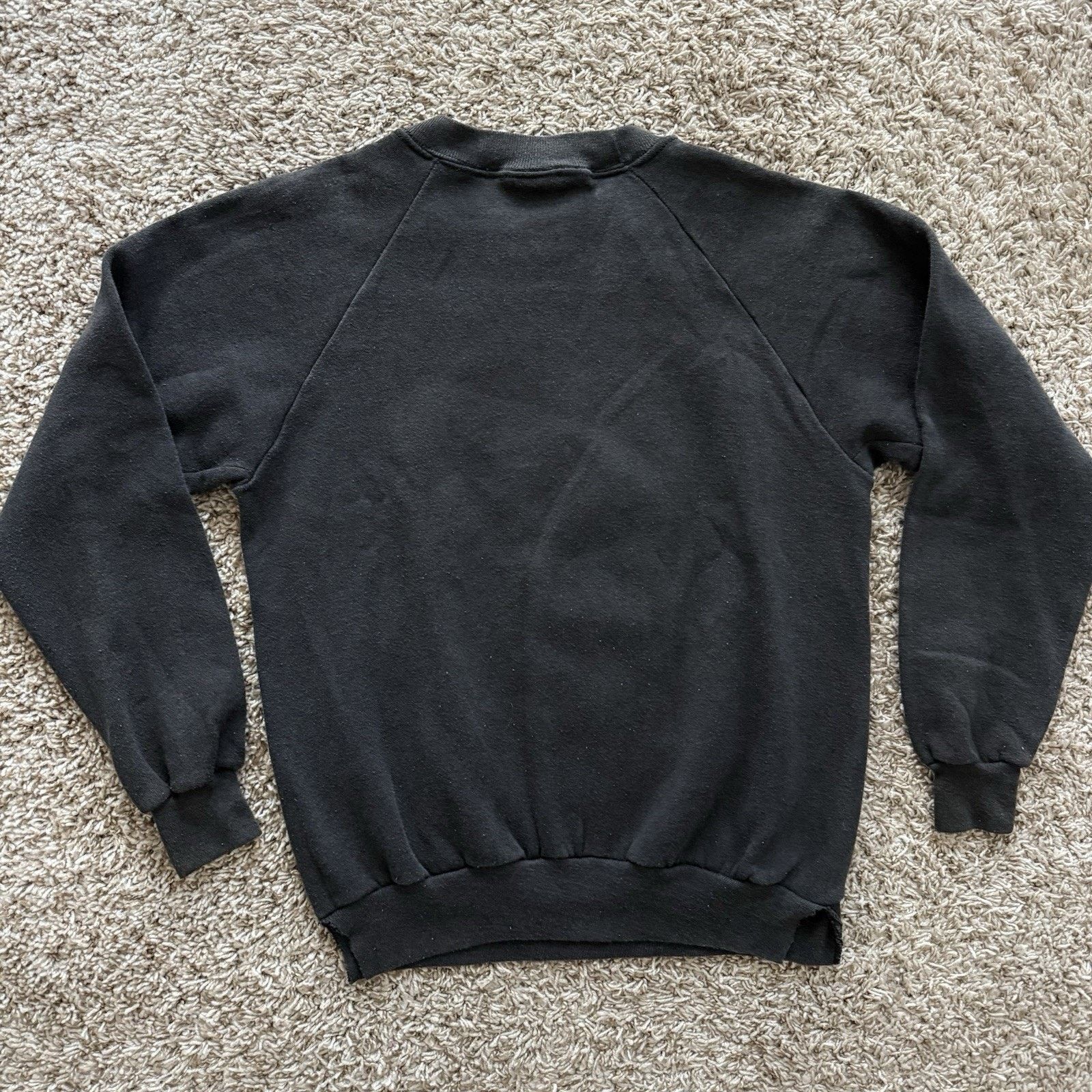 Vintage Vintage Agony Column Band Black Sweatshirt Hells Best Size M Size US M / EU 48-50 / 2 - 3 Thumbnail