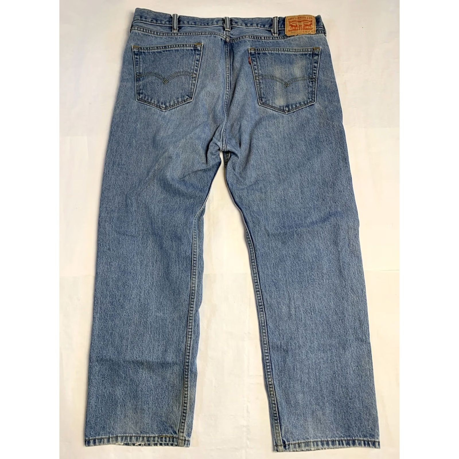 Levi's VINTAGE Levis 505 Jeans Mens 42x30 Blue Regular Straight American Workwear Light Denim Size US 42 / EU 58 - 2 Thumbnail